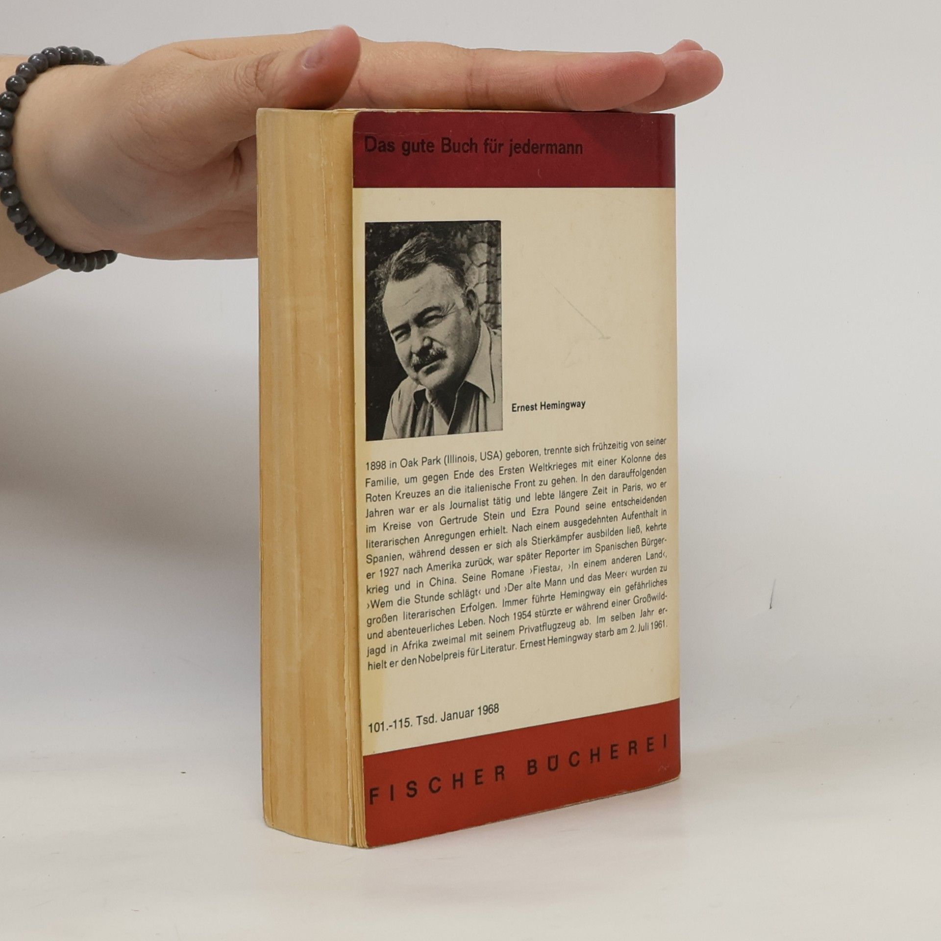 Ernest Hemingway Die wem Stunde schlägt