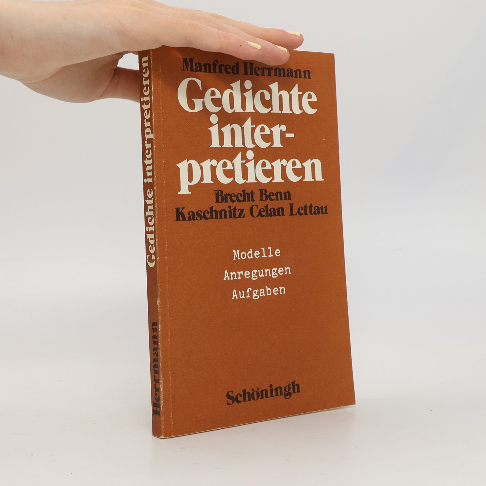 Manfred Herrmann Gedichte interpretieren