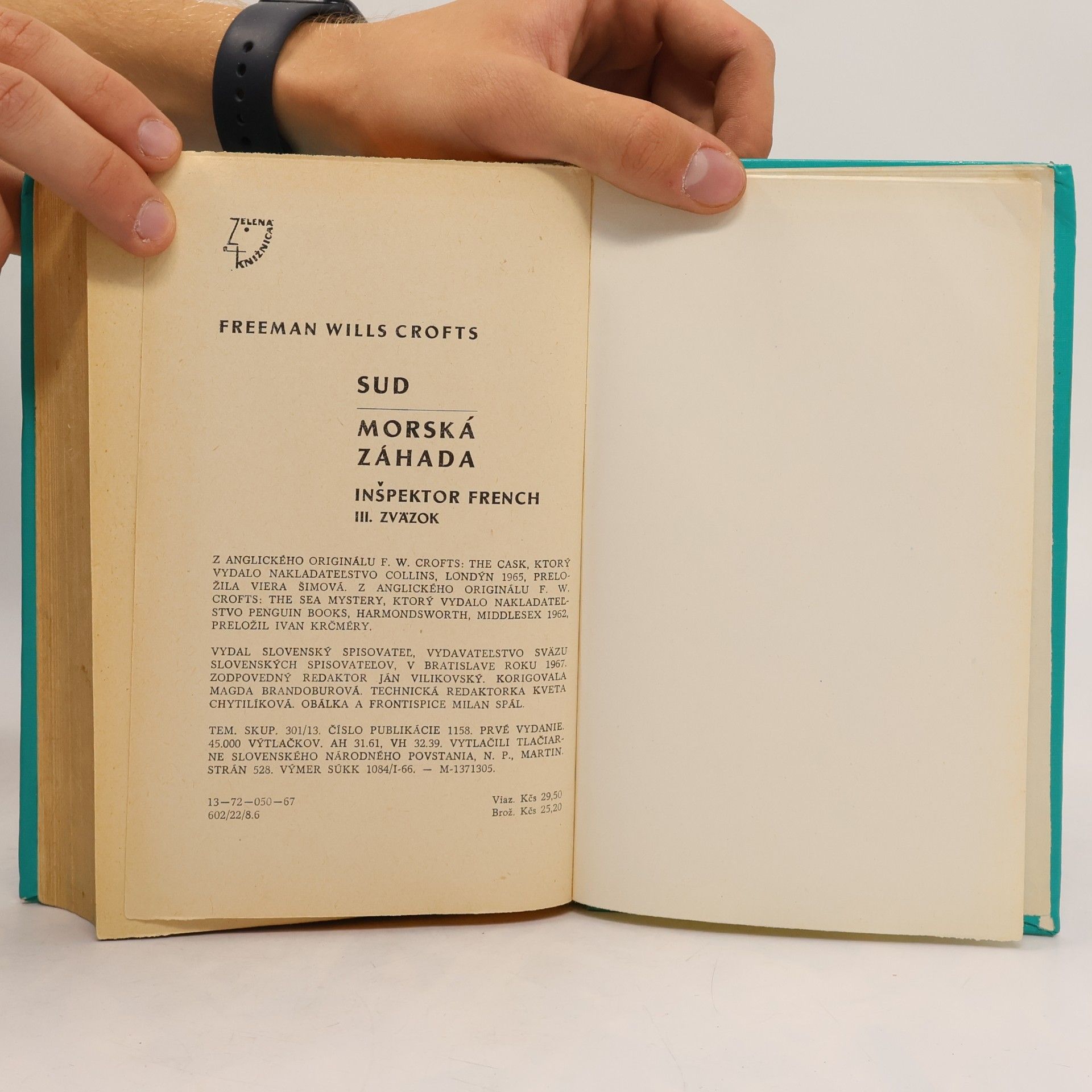 Freeman Wills Crofts Inšpektor French III. zväzok - Sud. Morská záhada