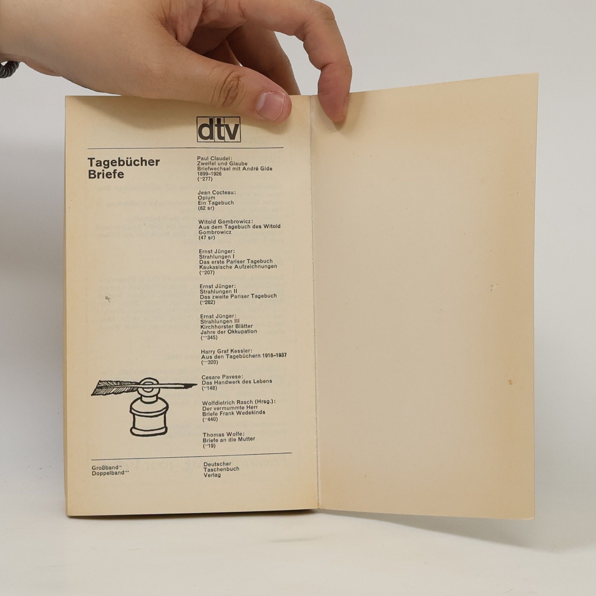 Heimito von Doderer Tangenten. Aus dem Tagebuch eines Schriftstellers 1940-1950