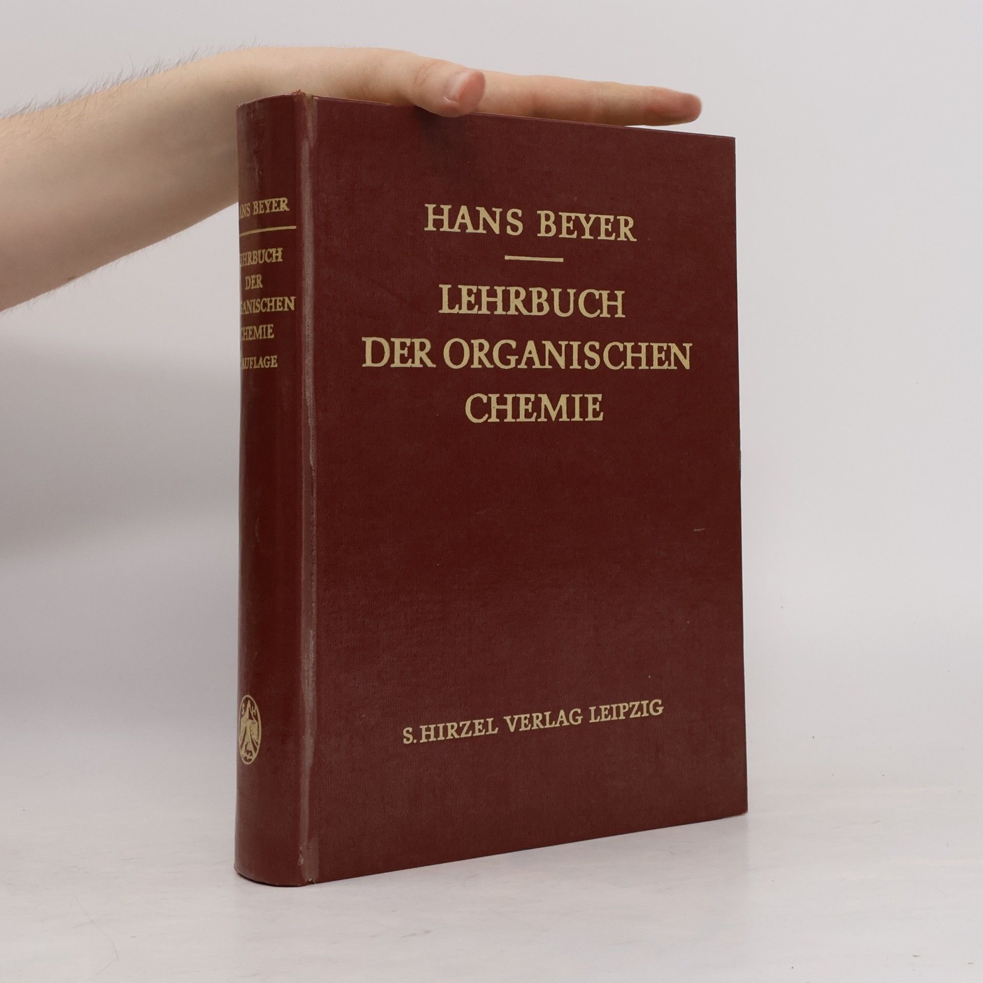 Hans Beyer Lehrbuch der Organischen Chemie