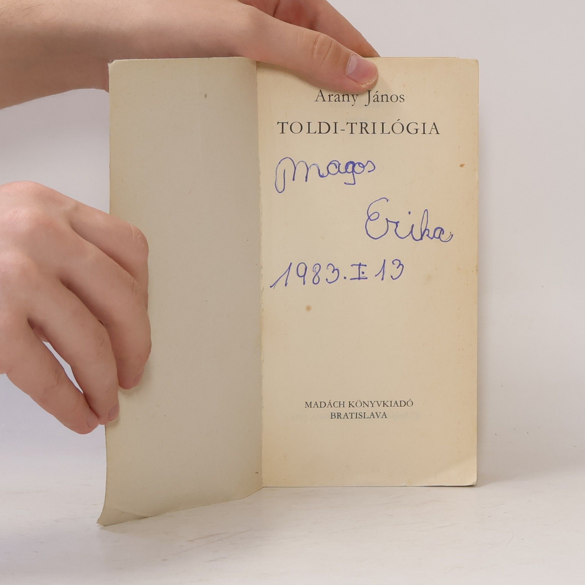 János Arany Toldi-Trilógia