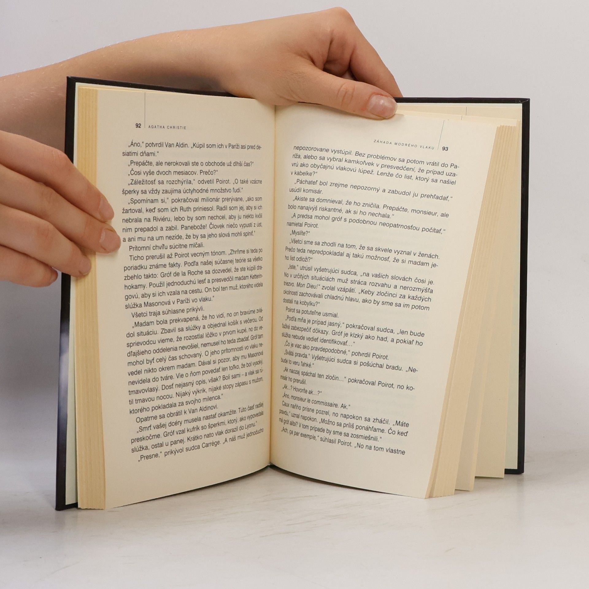 Agatha Christie Záhada modrého vlaku