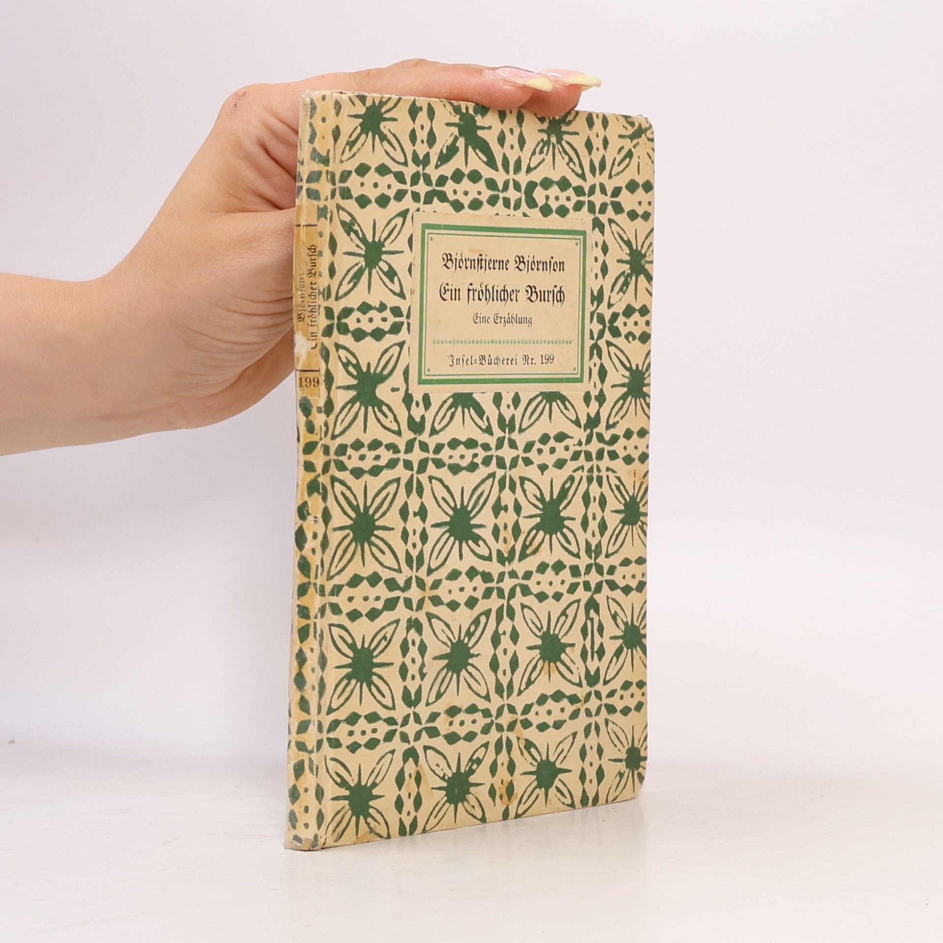 Bjørnstjerne Bjørnson Ein fröhlicher Bursch