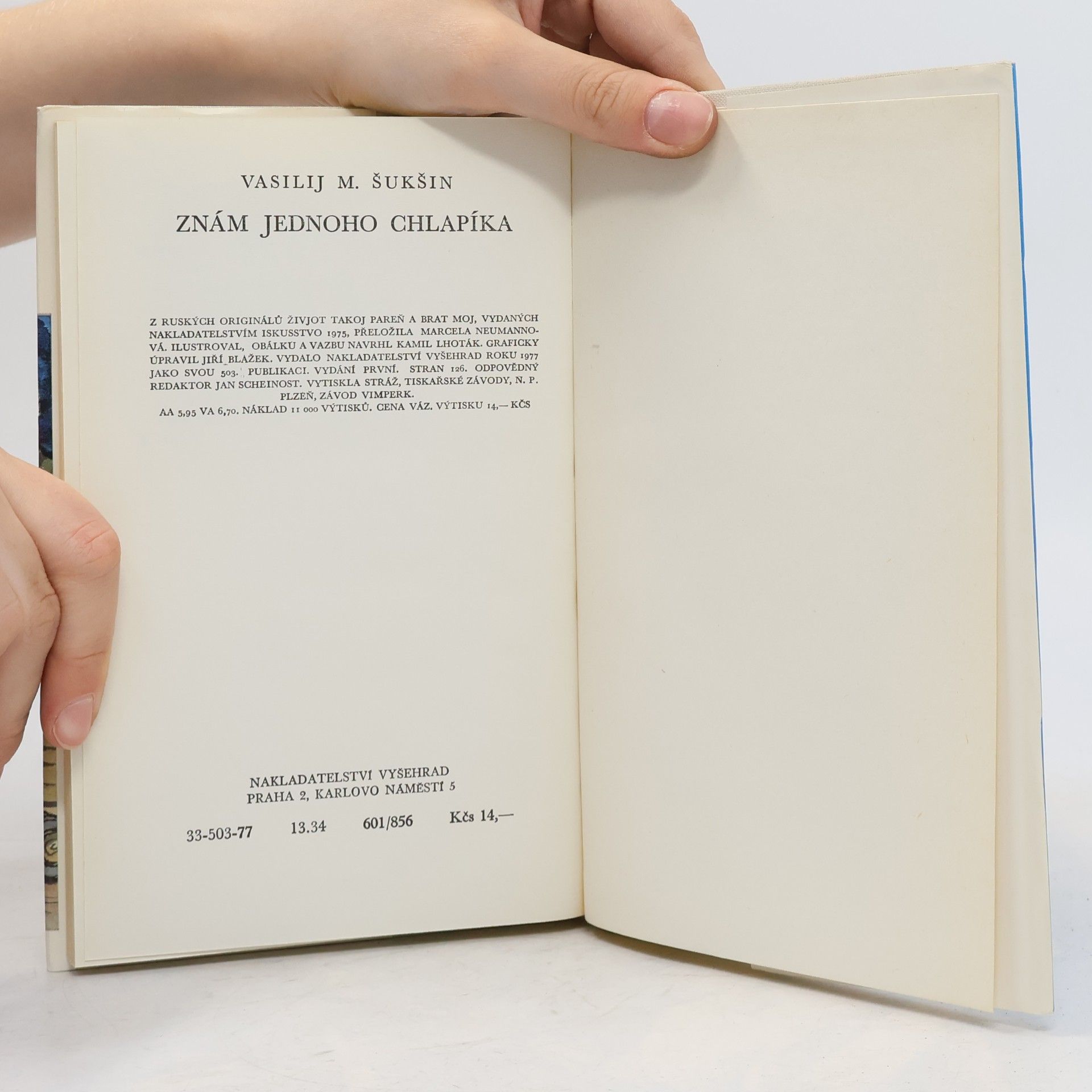 Vasily Shukshin Znám jednoho chlapíka