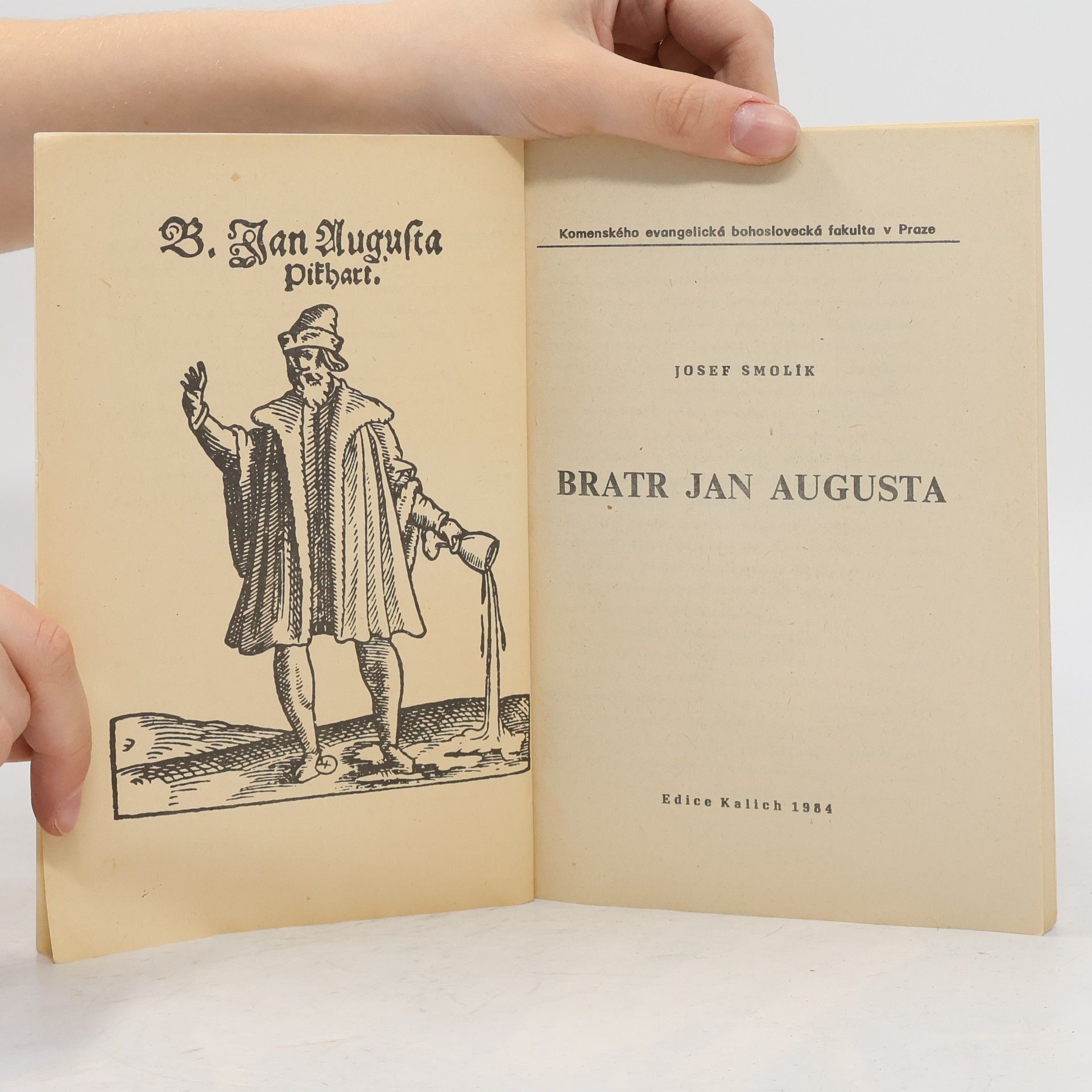 Josef Smolík Bratr Jan Augusta