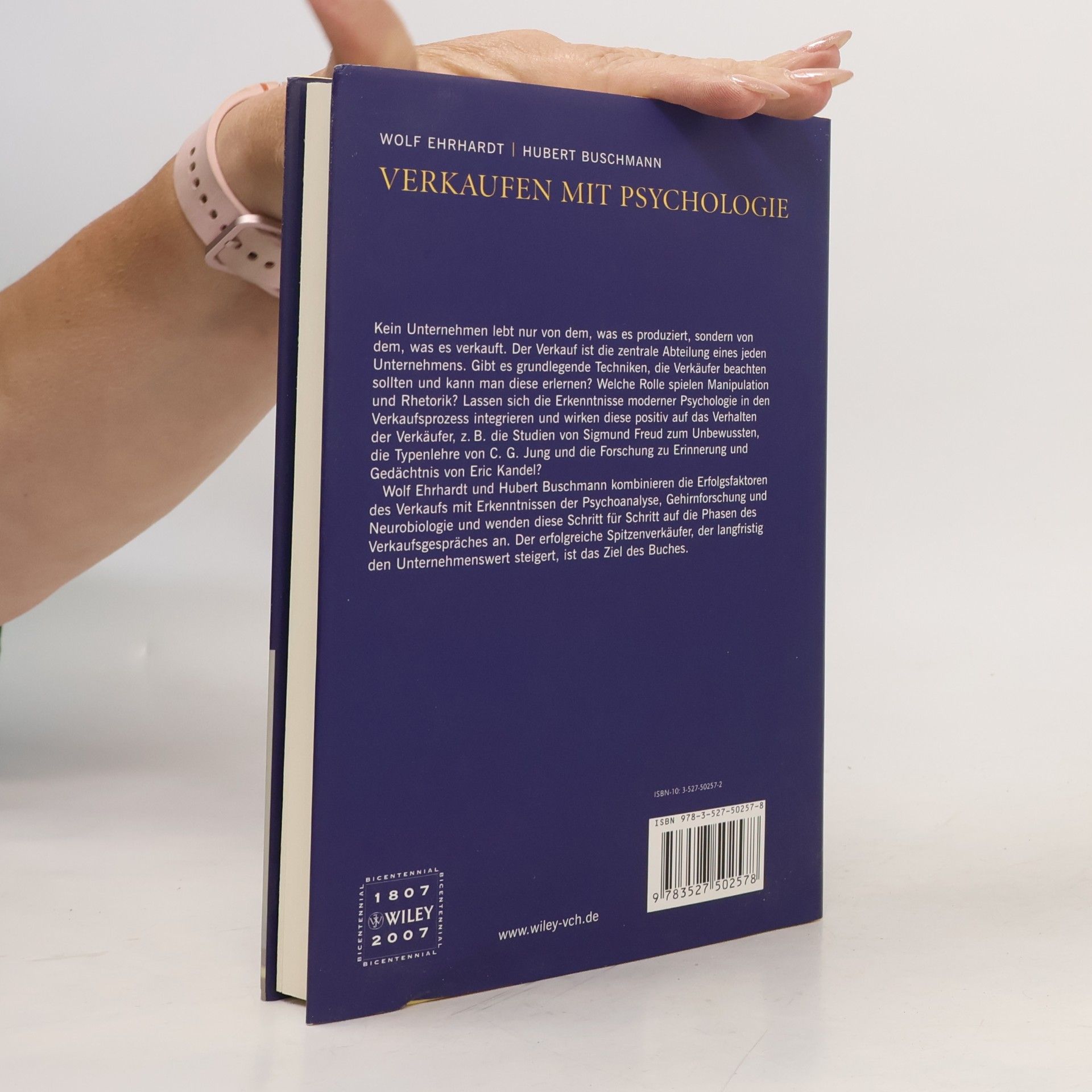 Wolf Ehrhardt Verkaufen mit Psychologie