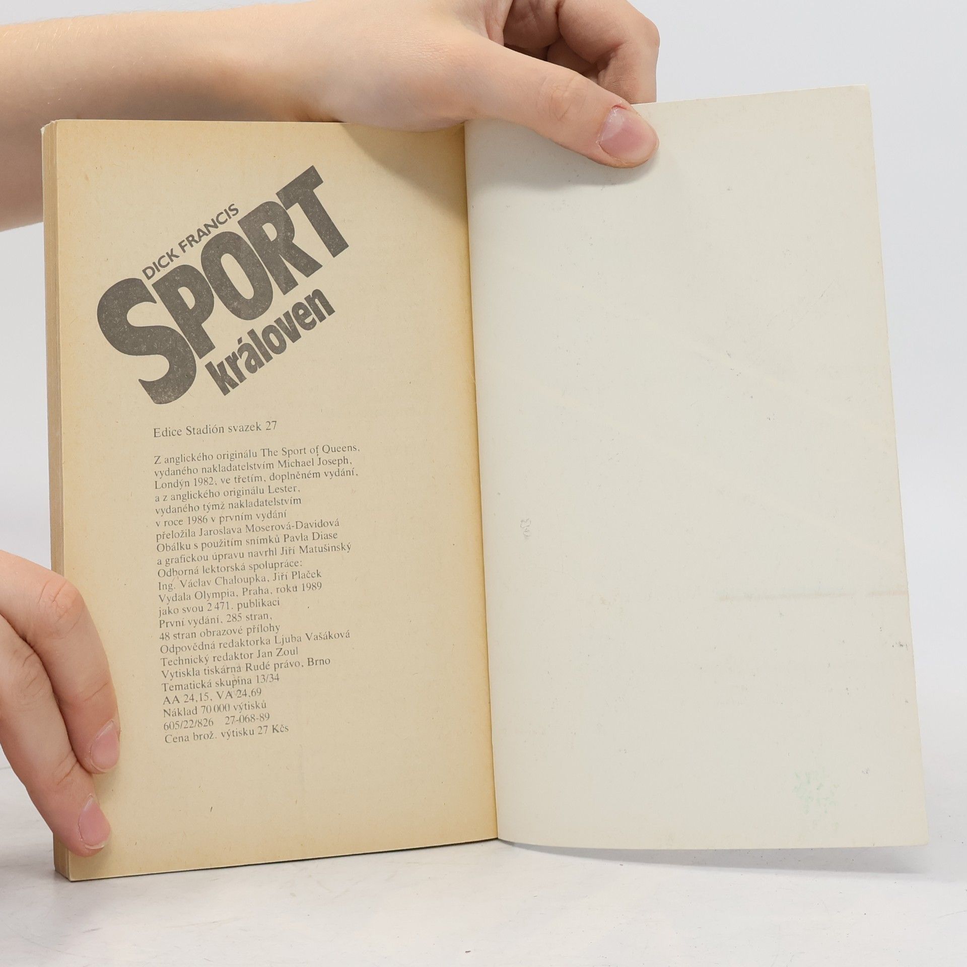 Dick Francis Sport královen