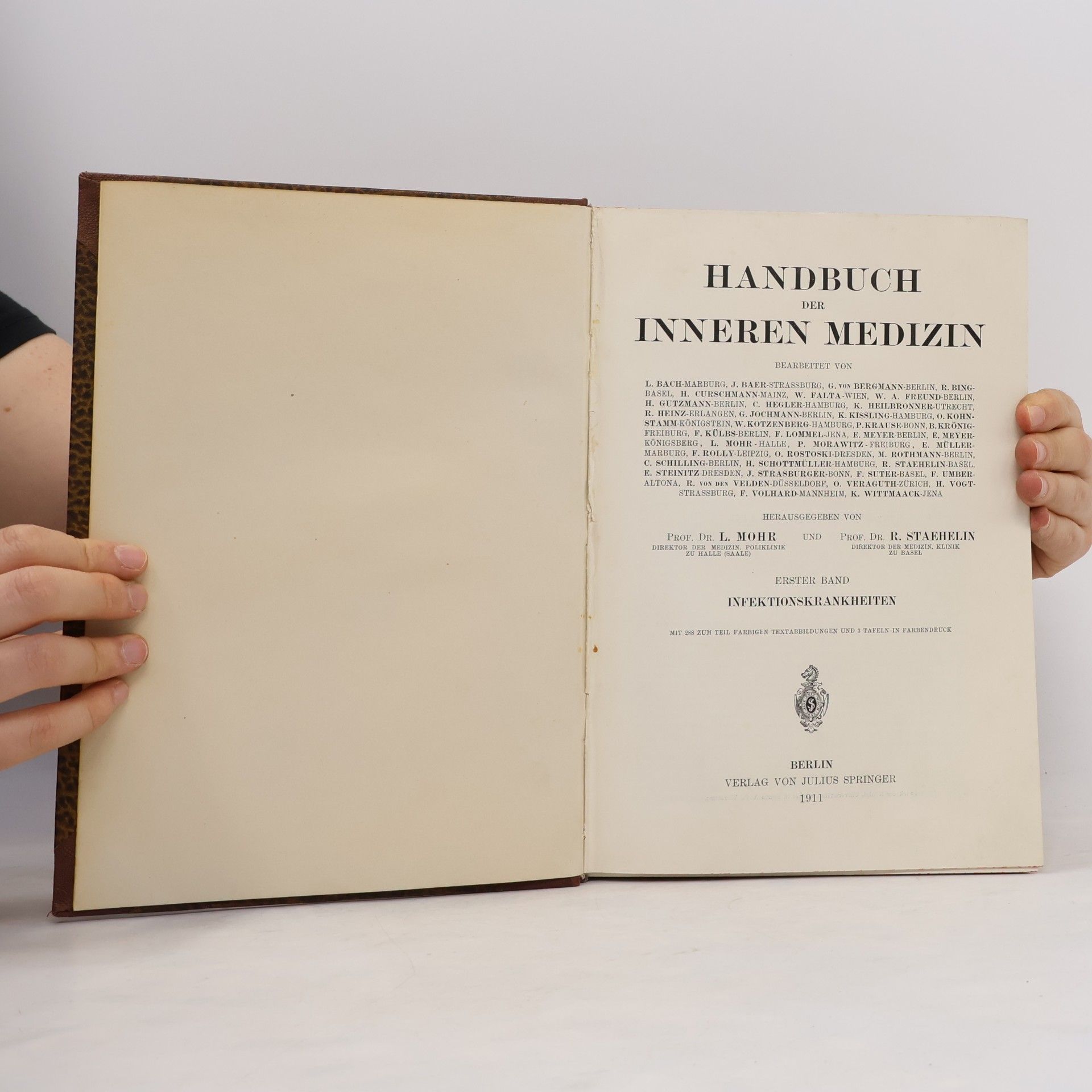 Auteurscollectief Handbuch der inneren Medizin 1