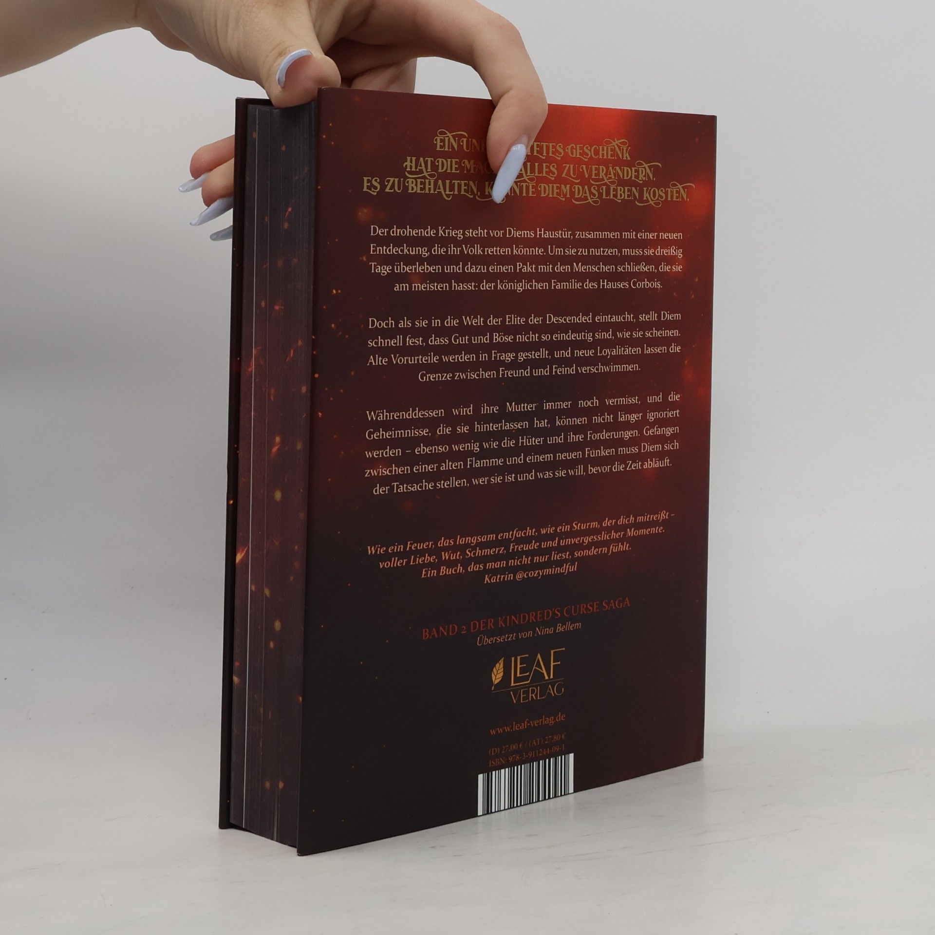 Penn Cole Glow of the Everflame / Kindred´s Curse Saga Bd.2