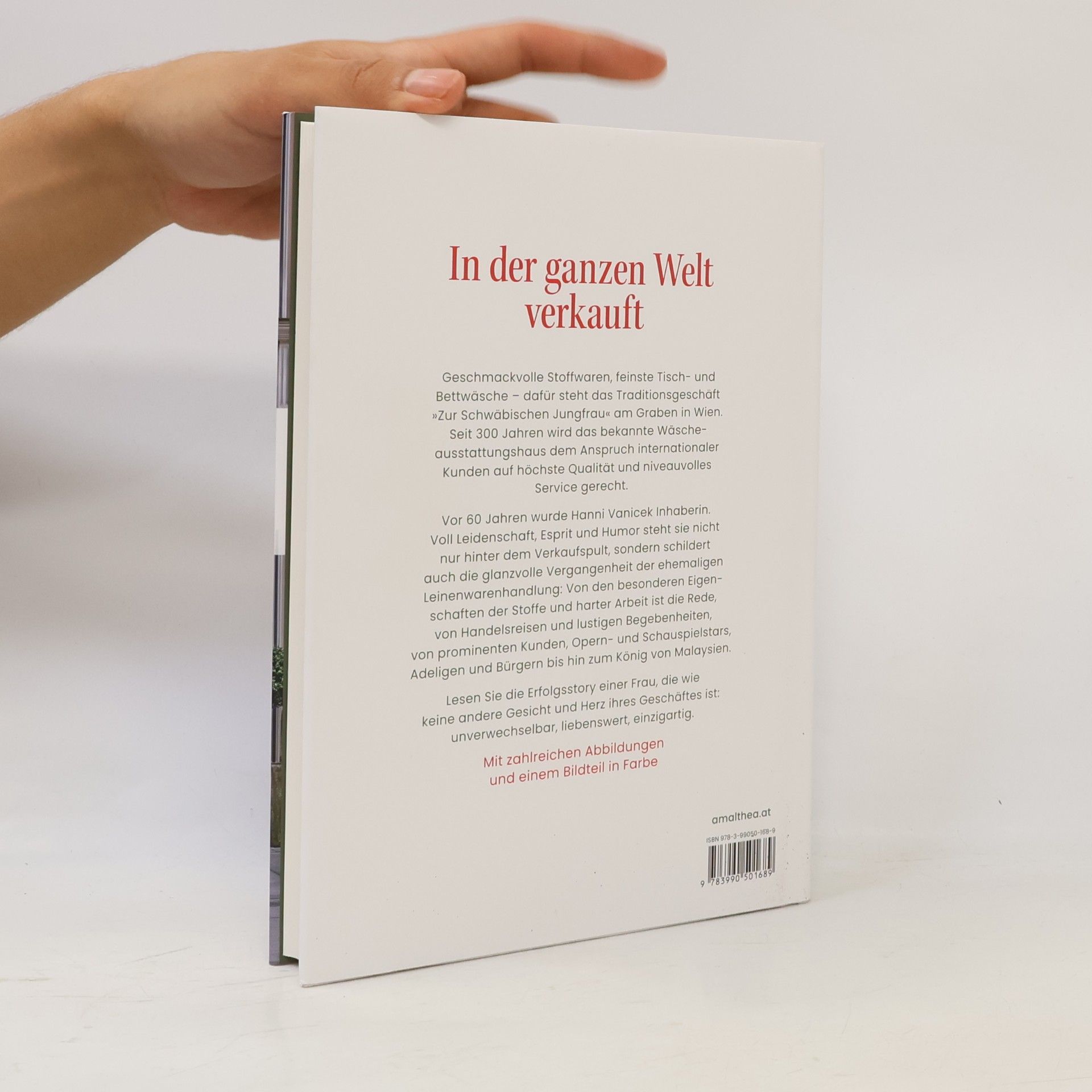 Hanni Vanicek Das Geschäft ist meine Bühne