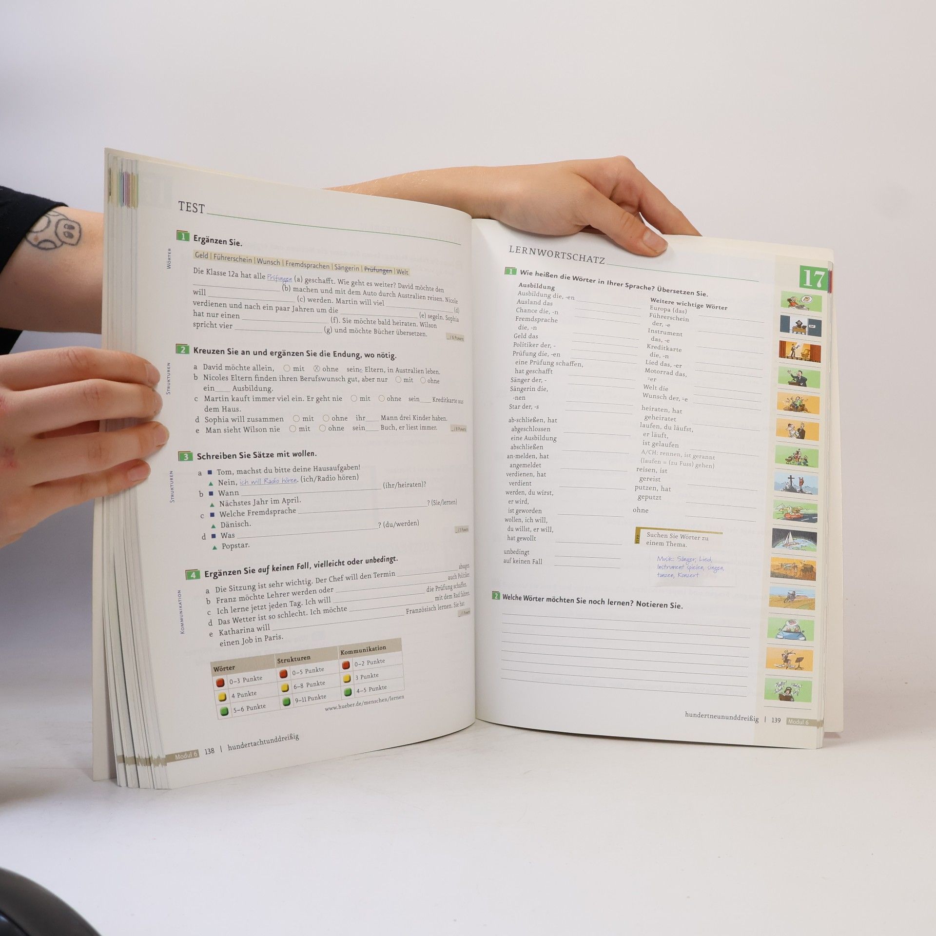 Sabine Glas Peters Menschen : niveau A1. Arbeitsbuch