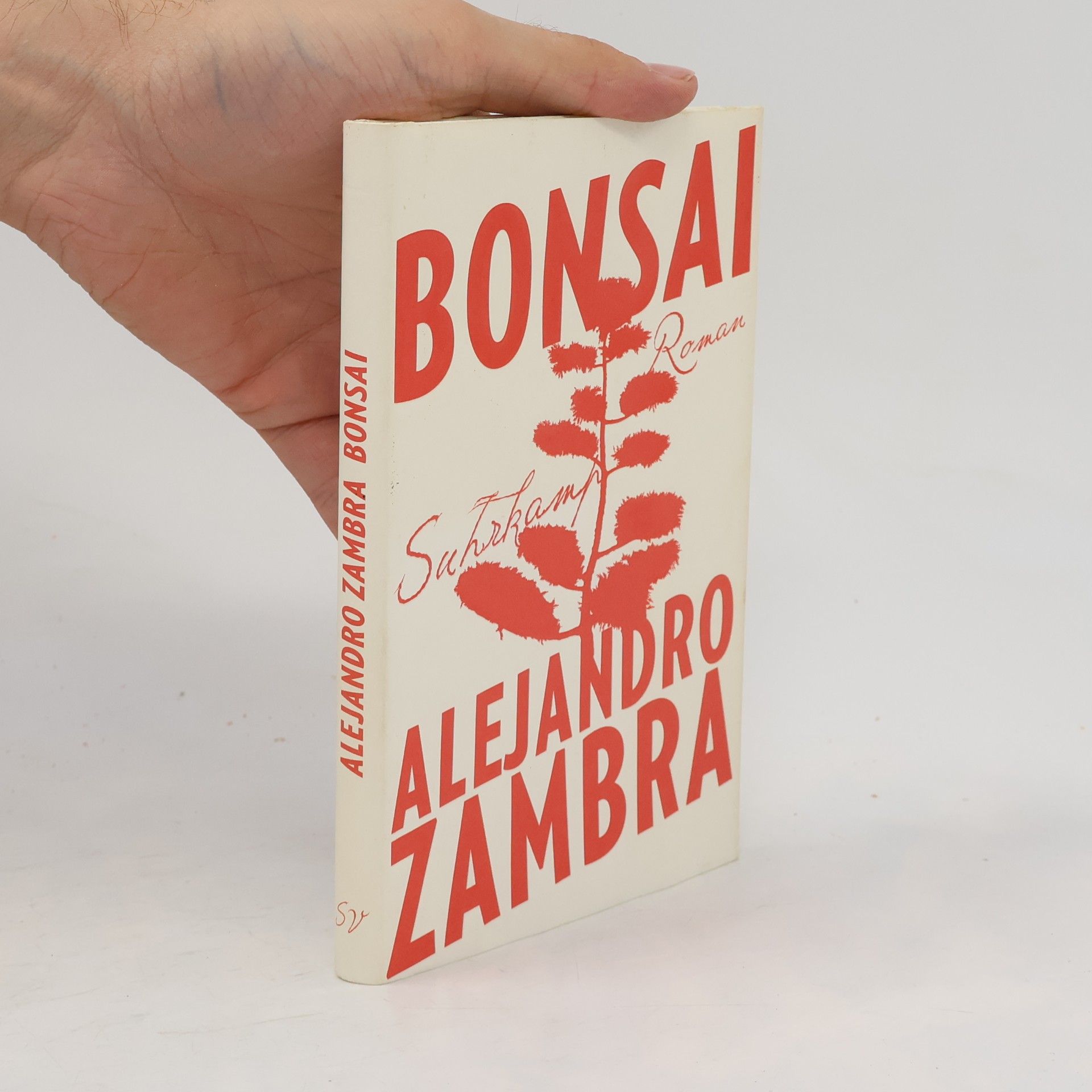 Alejandro Zambra Bonsai