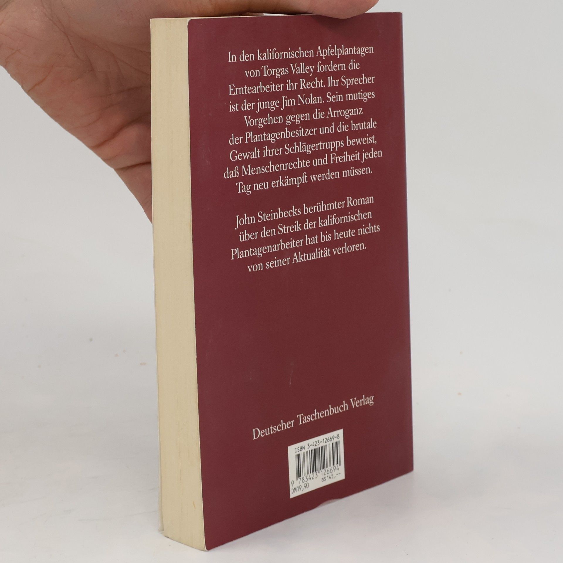 John Steinbeck Stürmische Ernte