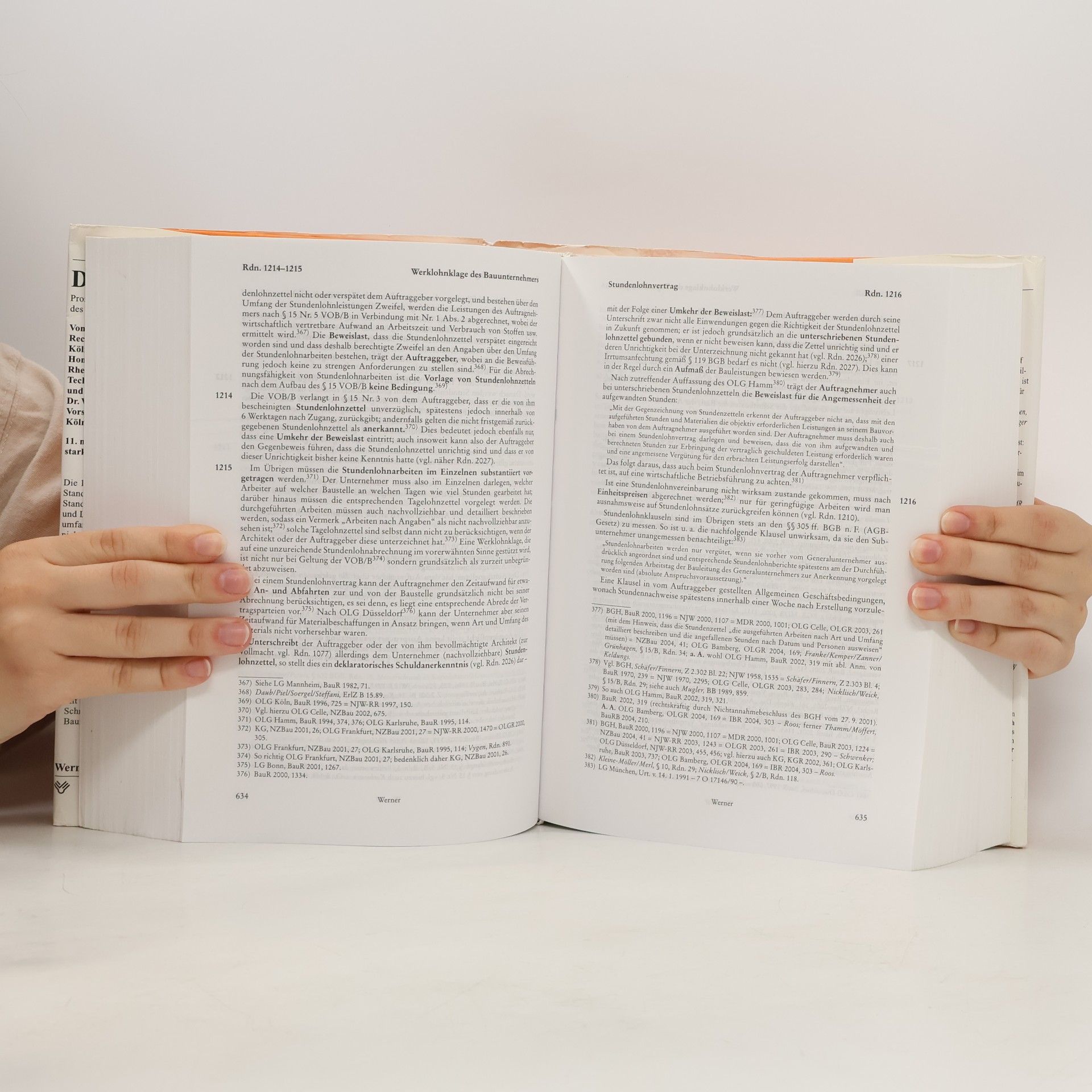 Hans-Ulrich Werner Der Bauprozess - 11. Auflage