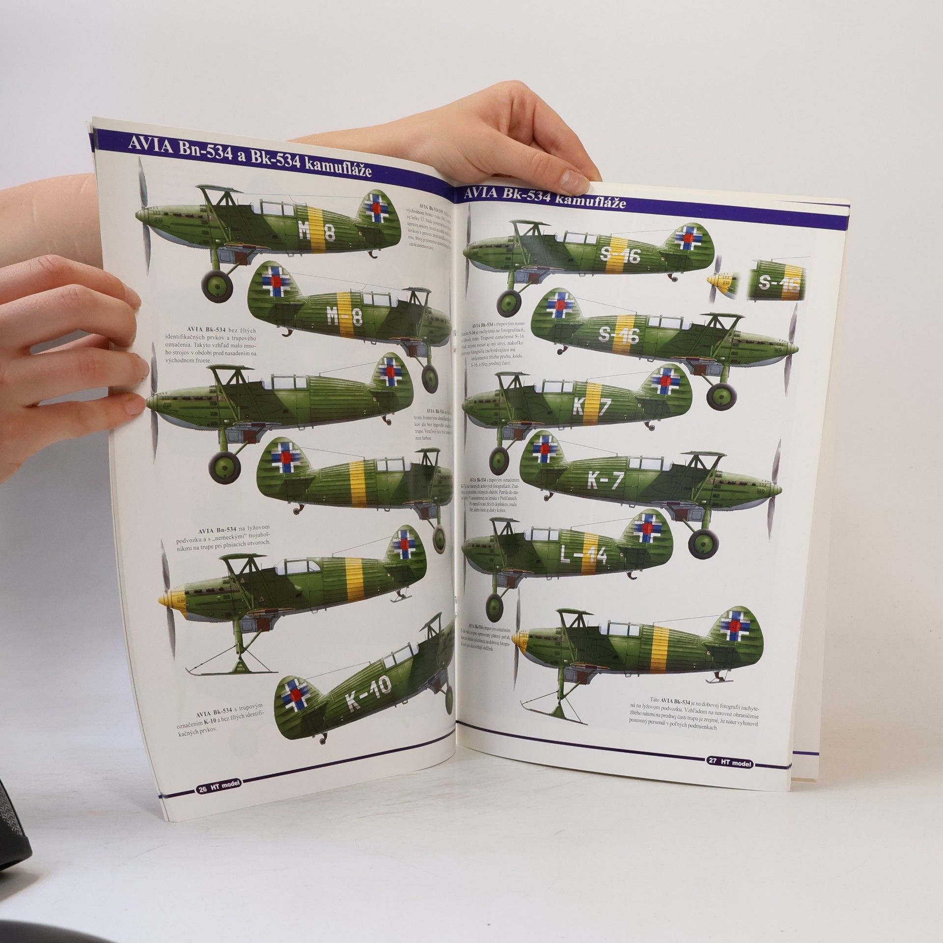 Peter Šumichrast HT Model špeciál. AVIA B-34, B-534 a Bk-534