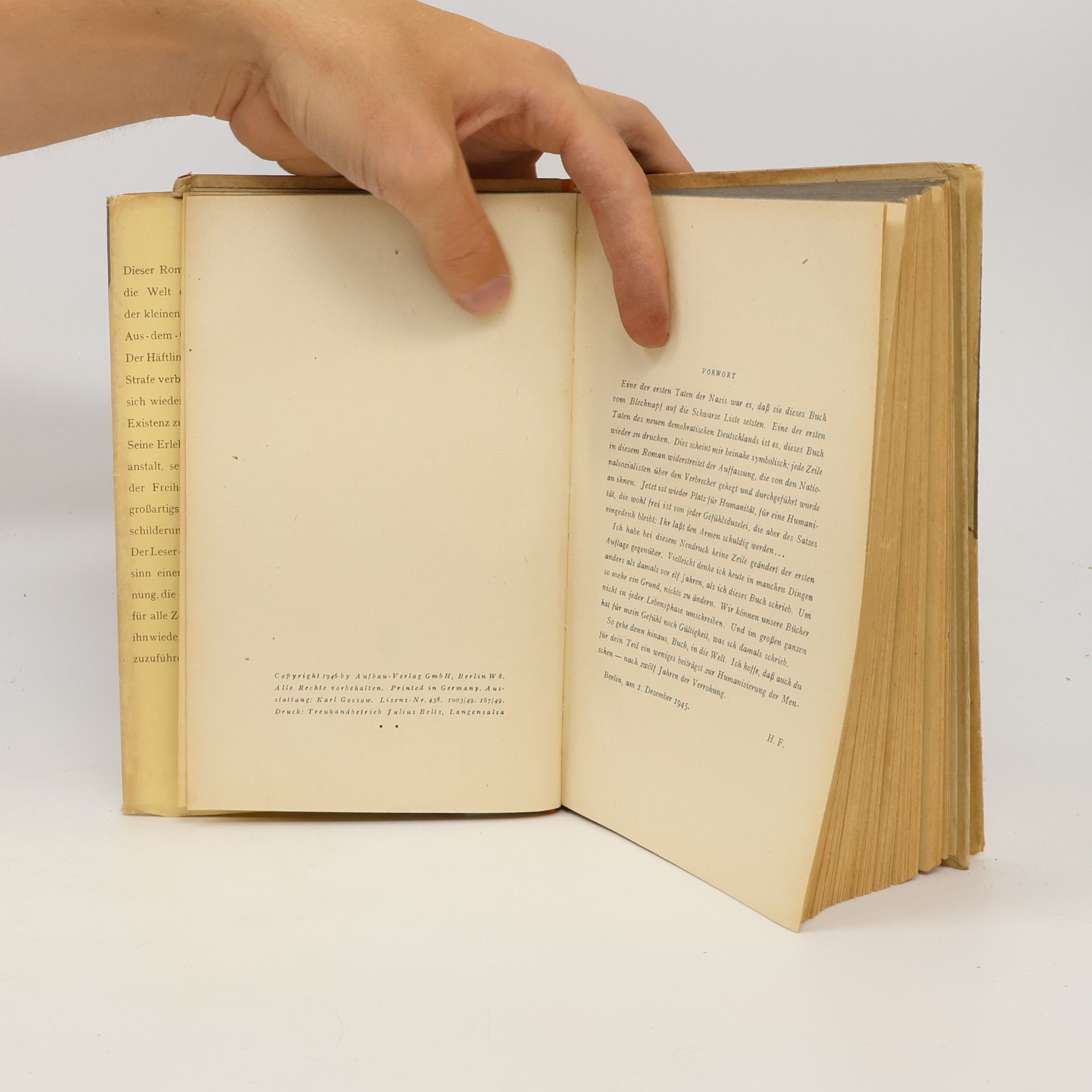 Hans Fallada Wer einmal aus dem Blechnapf frisst