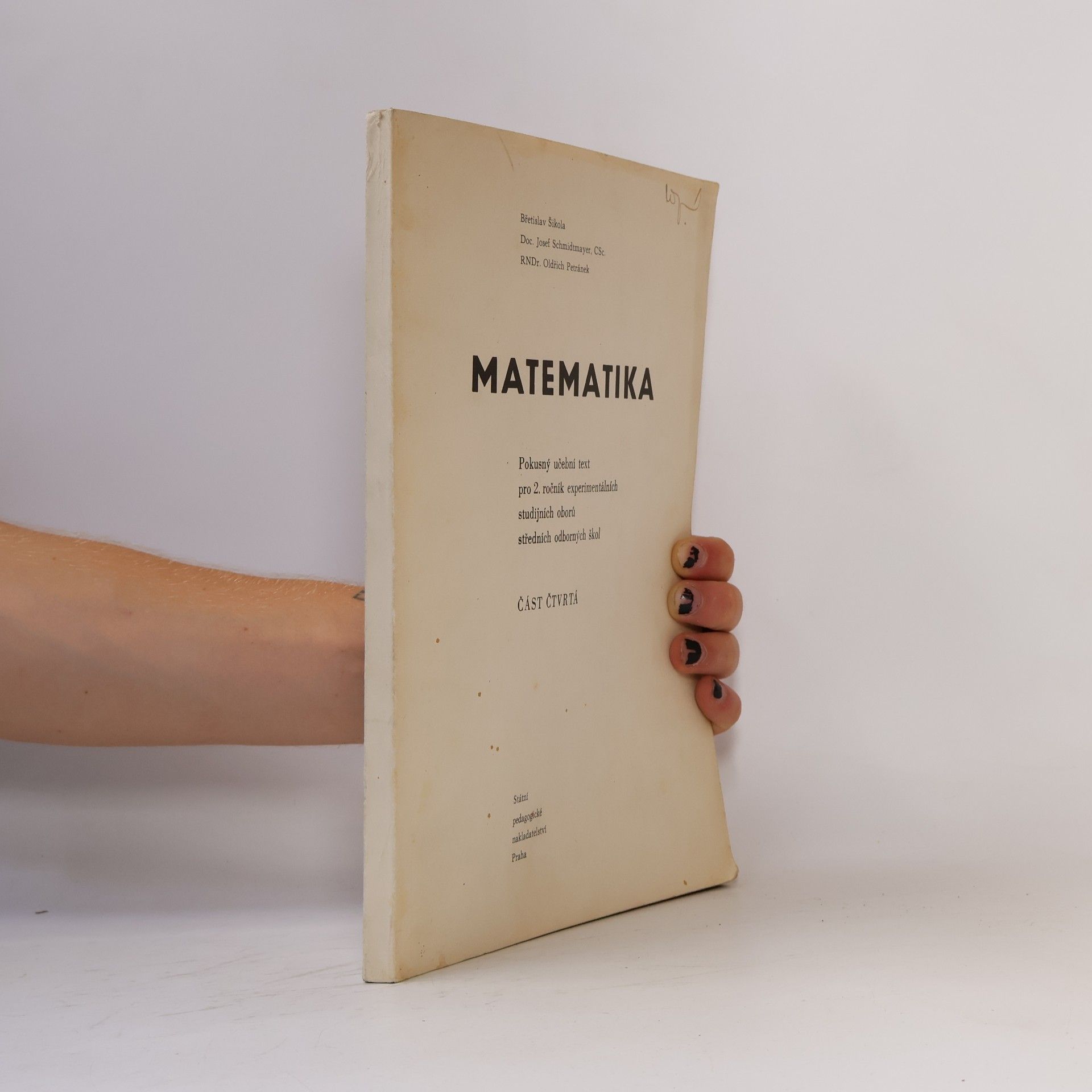 Břetislav Šikola Matematika