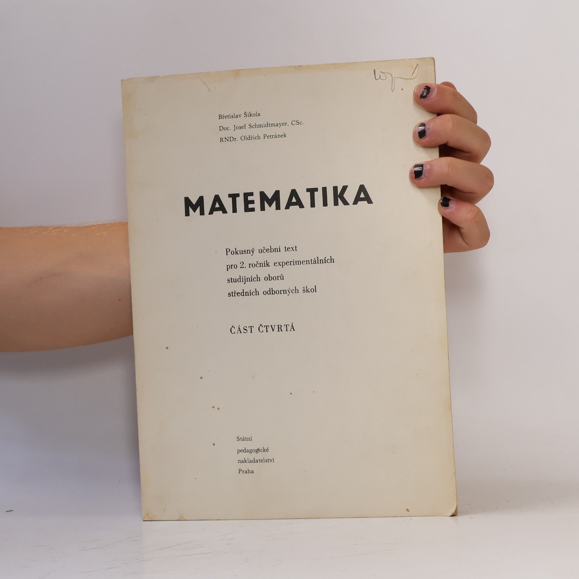 Břetislav Šikola Matematika