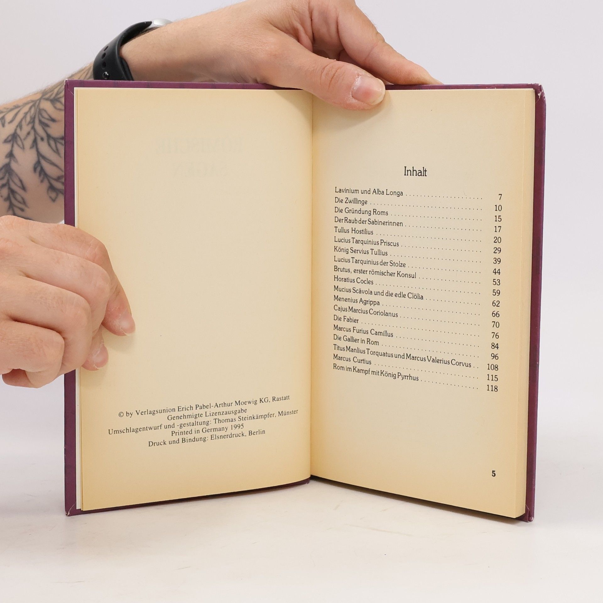 Autorenkollektiv Römische Sagen