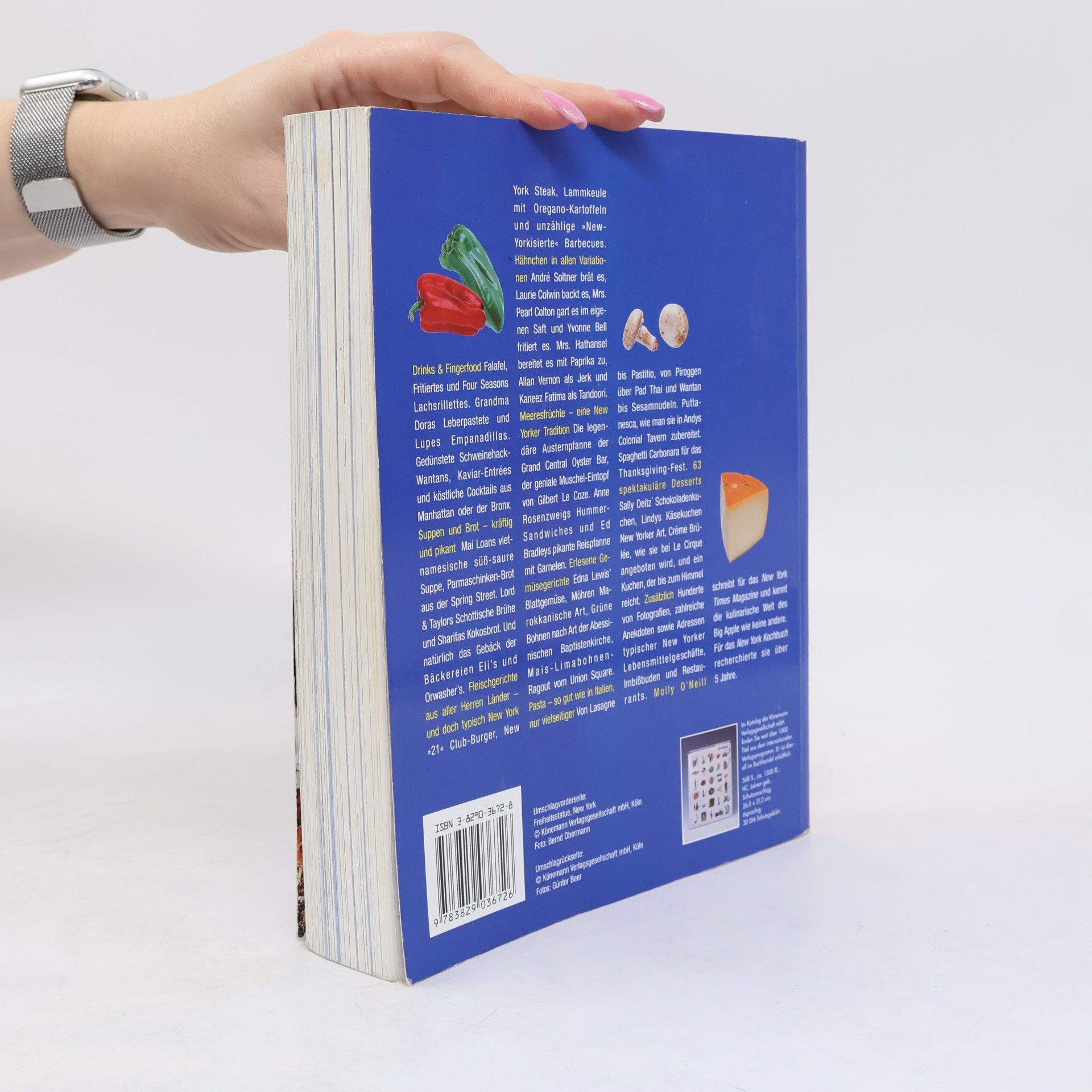 Molly ONeill New York Kochbuch