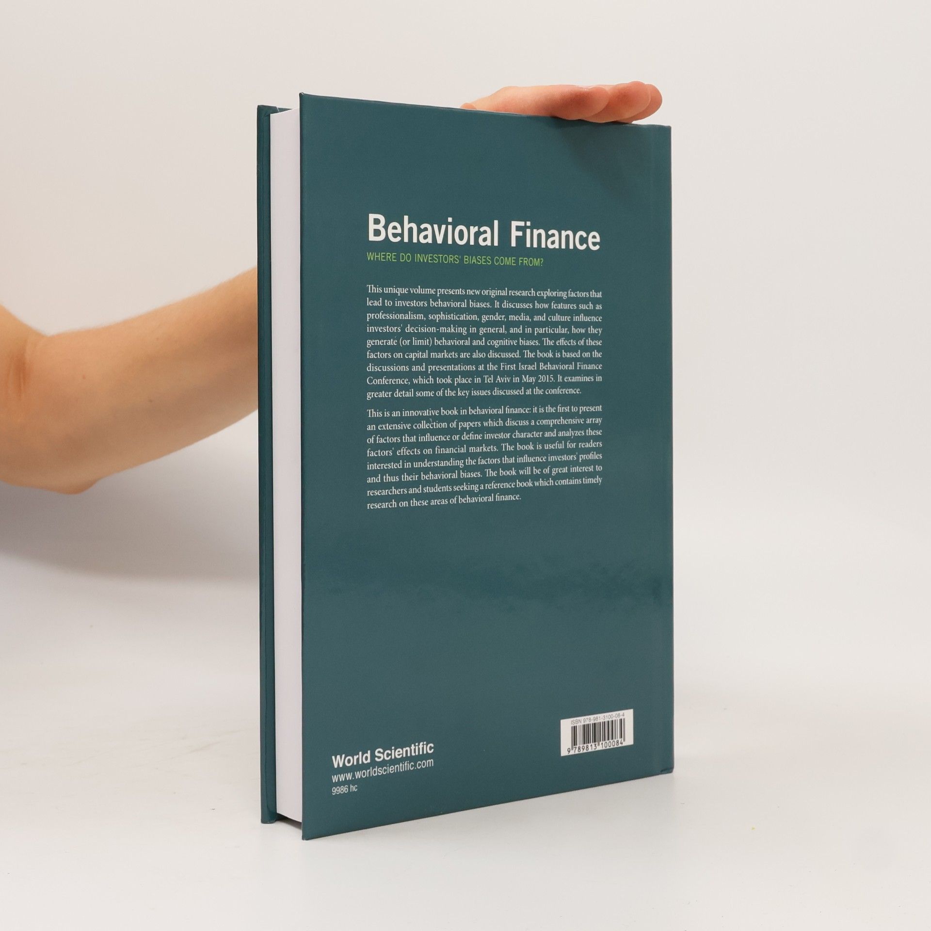 Itzhak Venezia Behavioral Finance