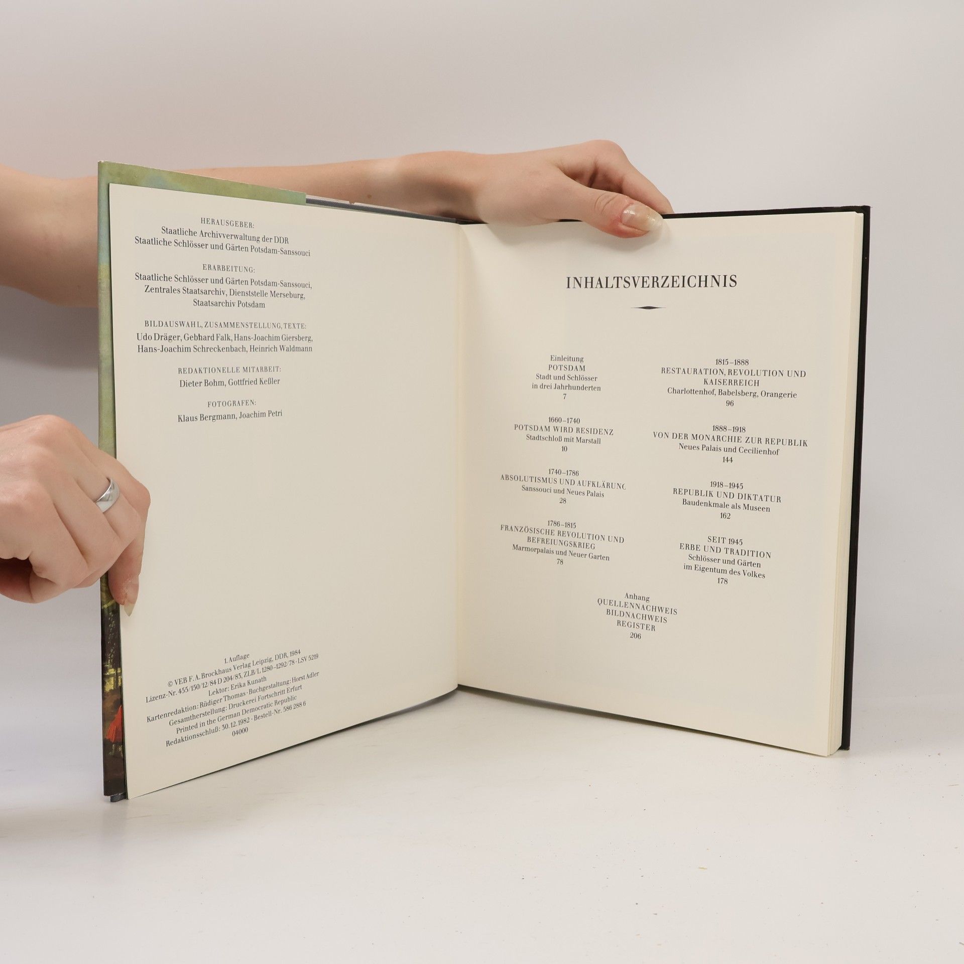 Autorenkollektiv Potsdamer Schlösser in Geschichte und Kunst