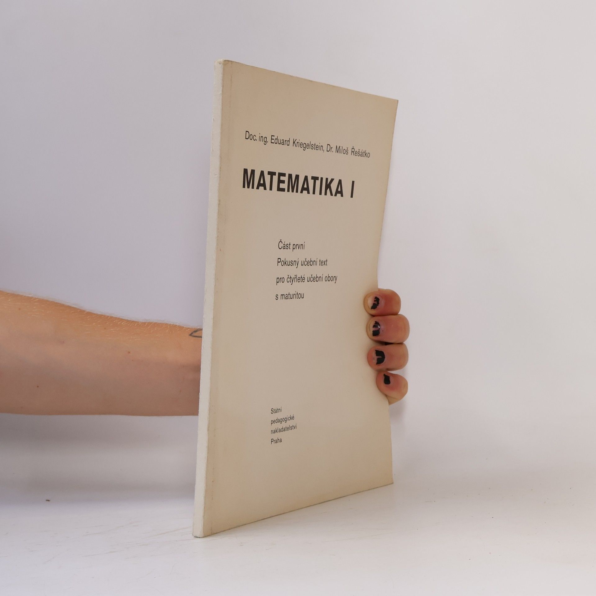 Collectif d'auteurs Matematika I/1