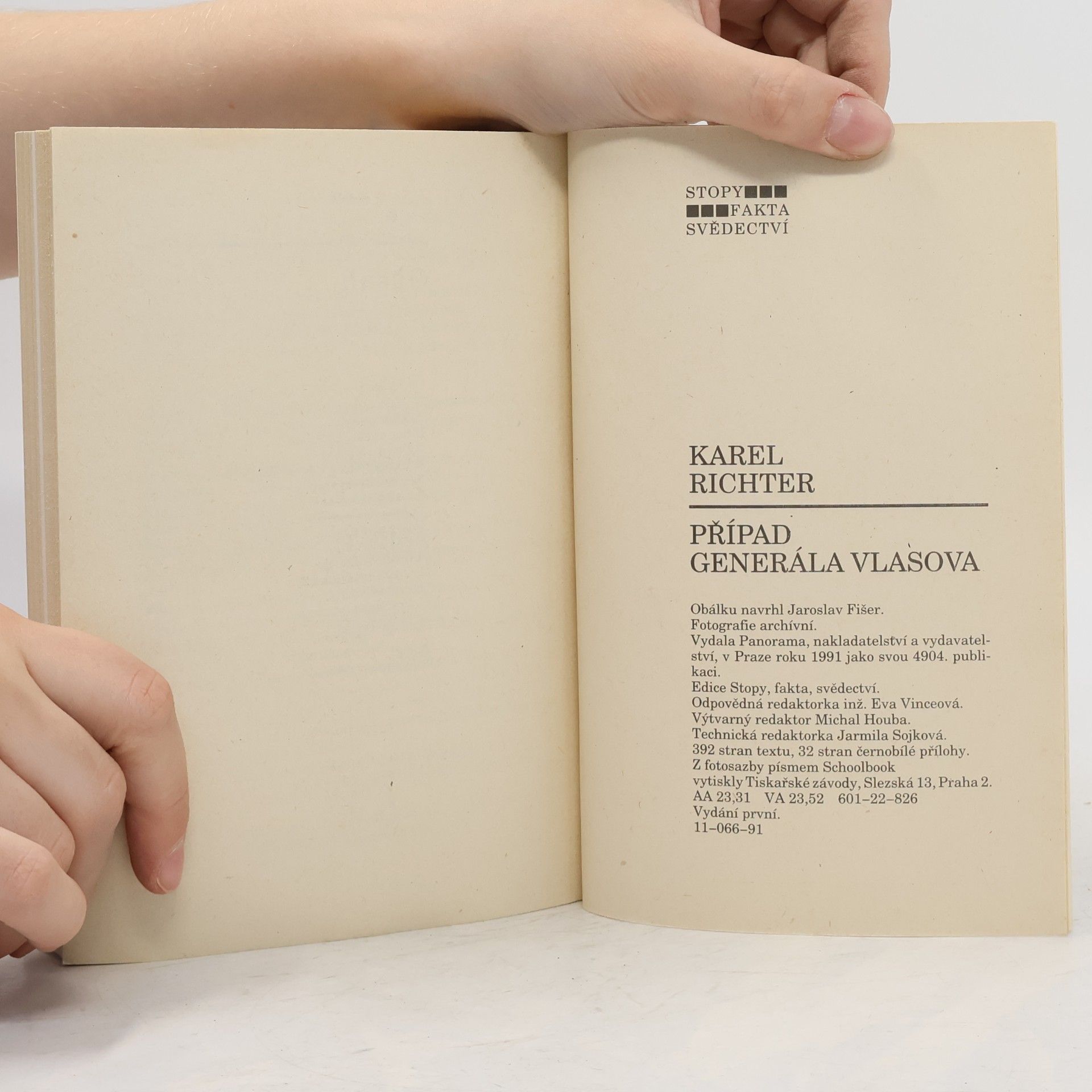 Karel Richter Případ generála Vlasova
