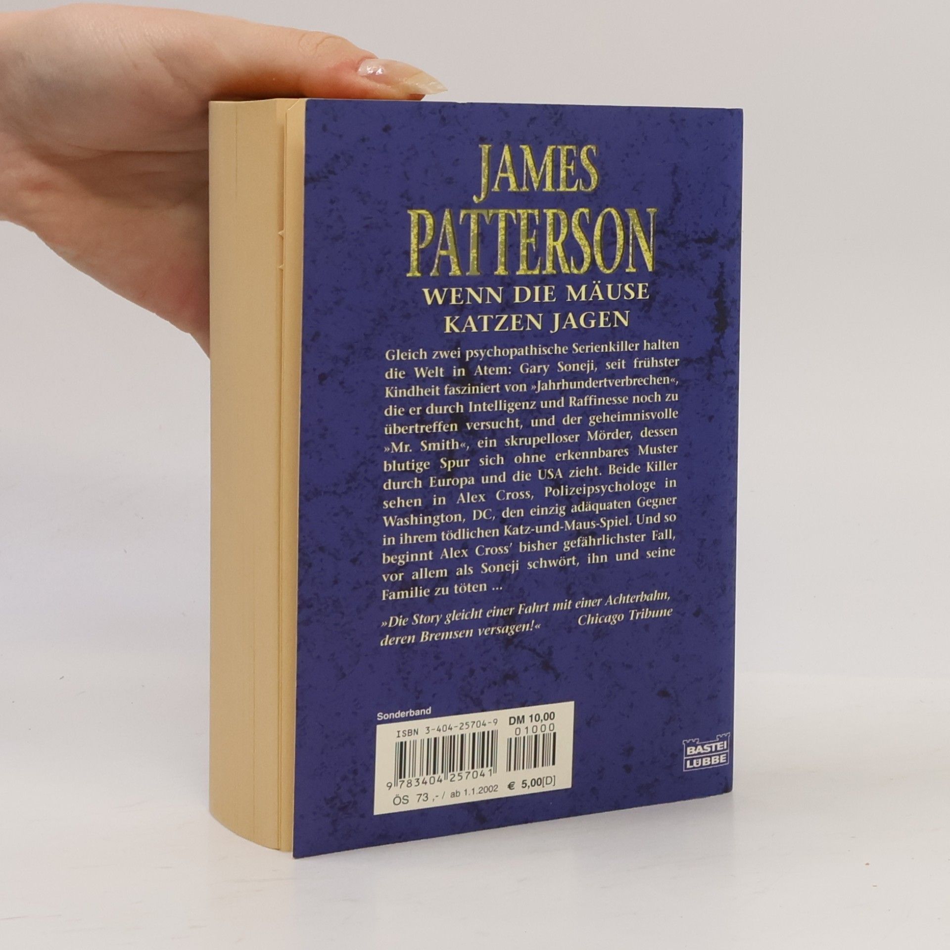 James Patterson Wenn die Mäuse Katzen jagen
