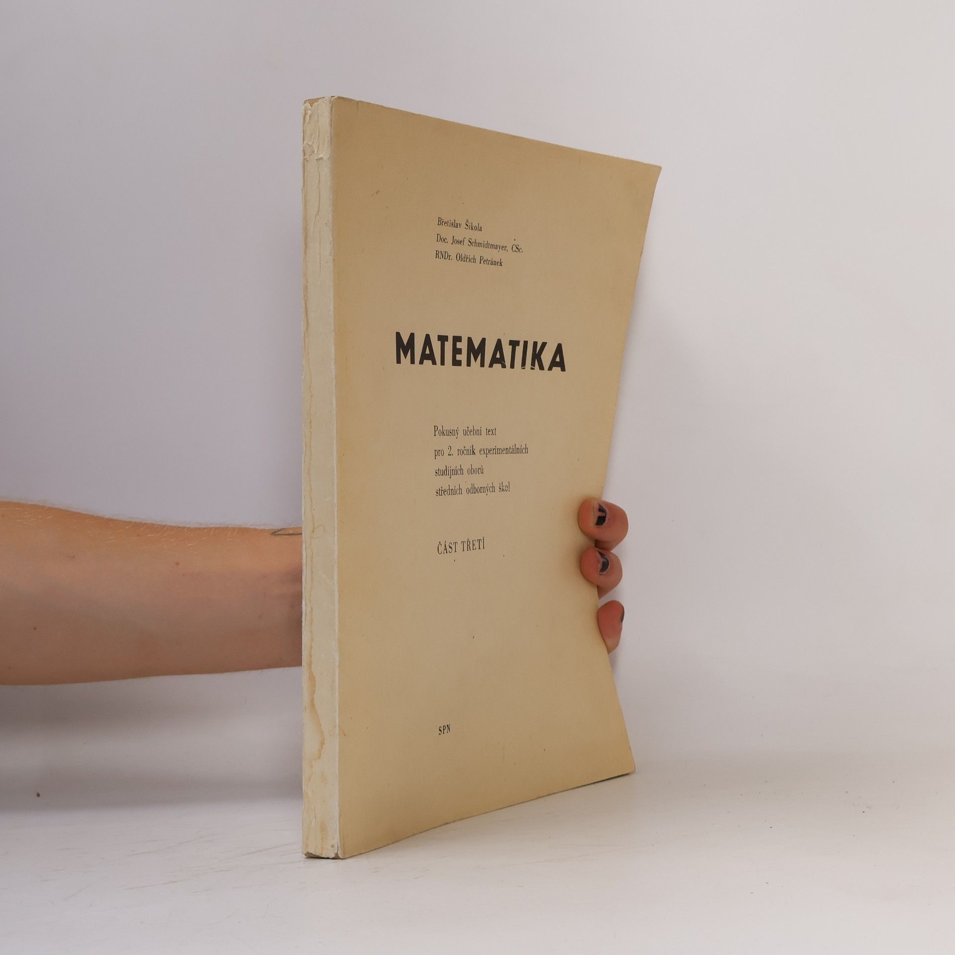 Collectif d'auteurs Matematika. Část třetí