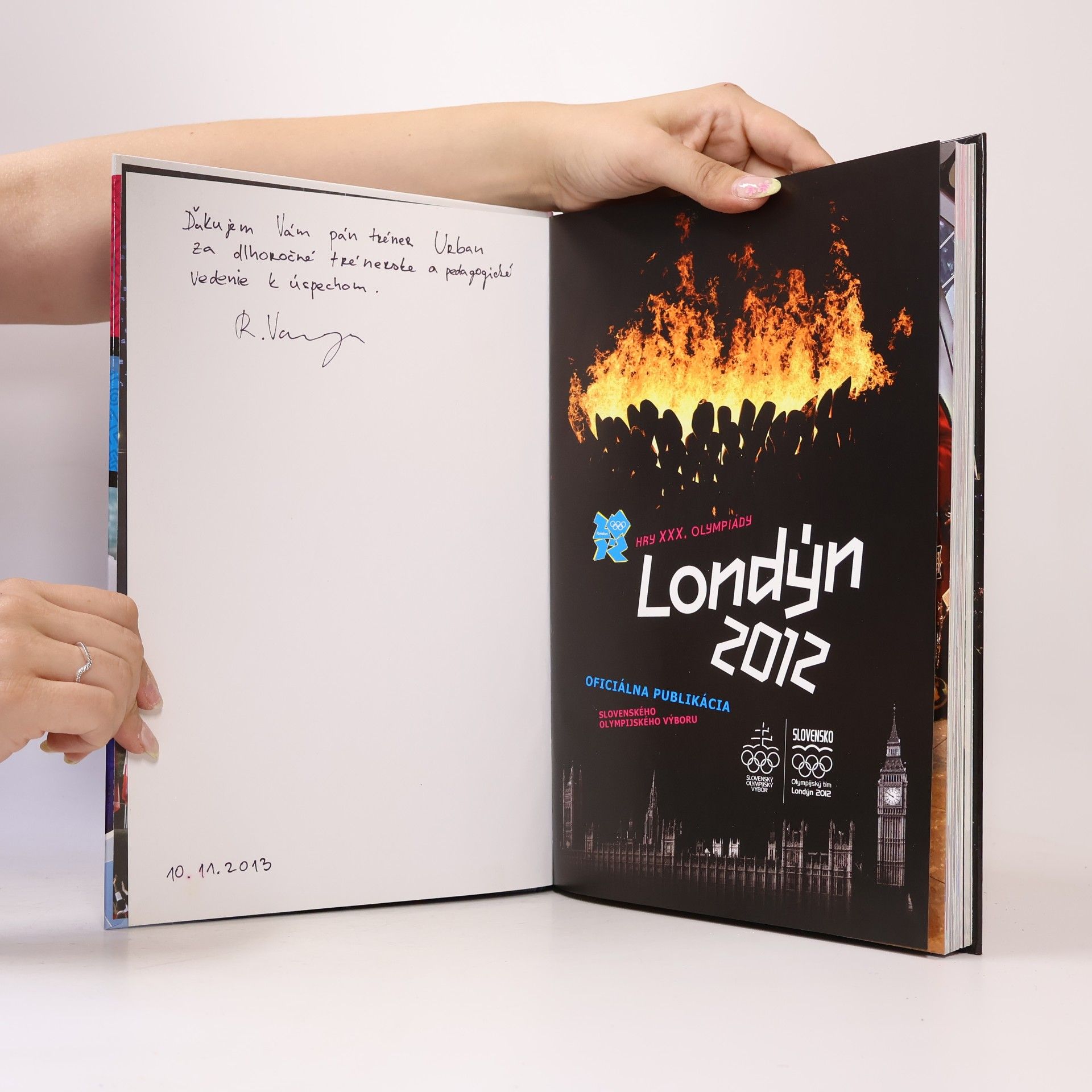 AA.VV. Londýn 2012, oficiálna publikácia slovenského olympijského výboru