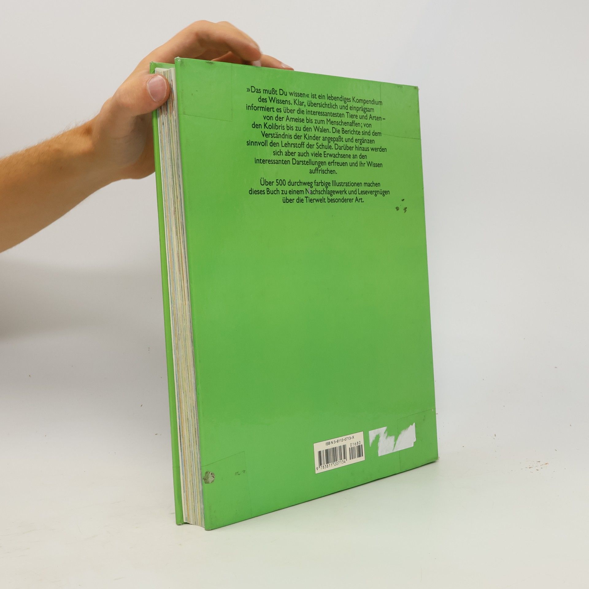 Kolektiv autorů Das musst du wissen. Das große Buch der Tiere in Farbe