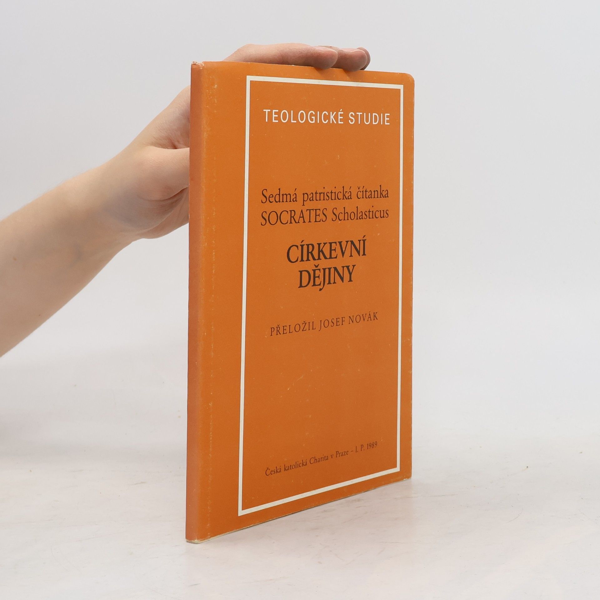 Josef Novák Teologické studie. Církevní dějiny