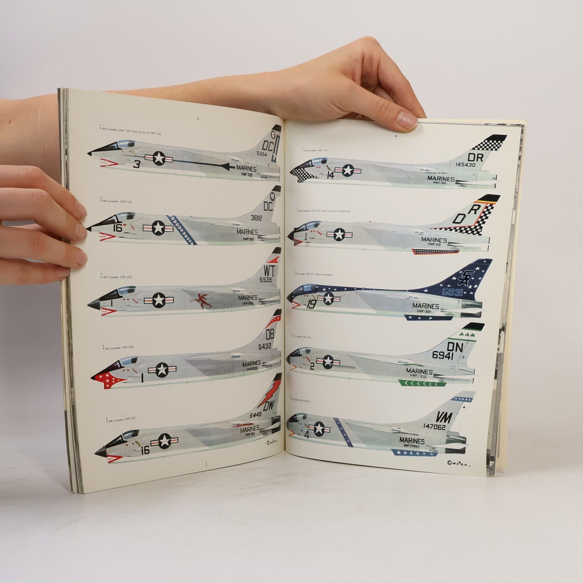 Various authors Vought F-8 Crusader in USN-US Marine Corps & Aeronavale Service