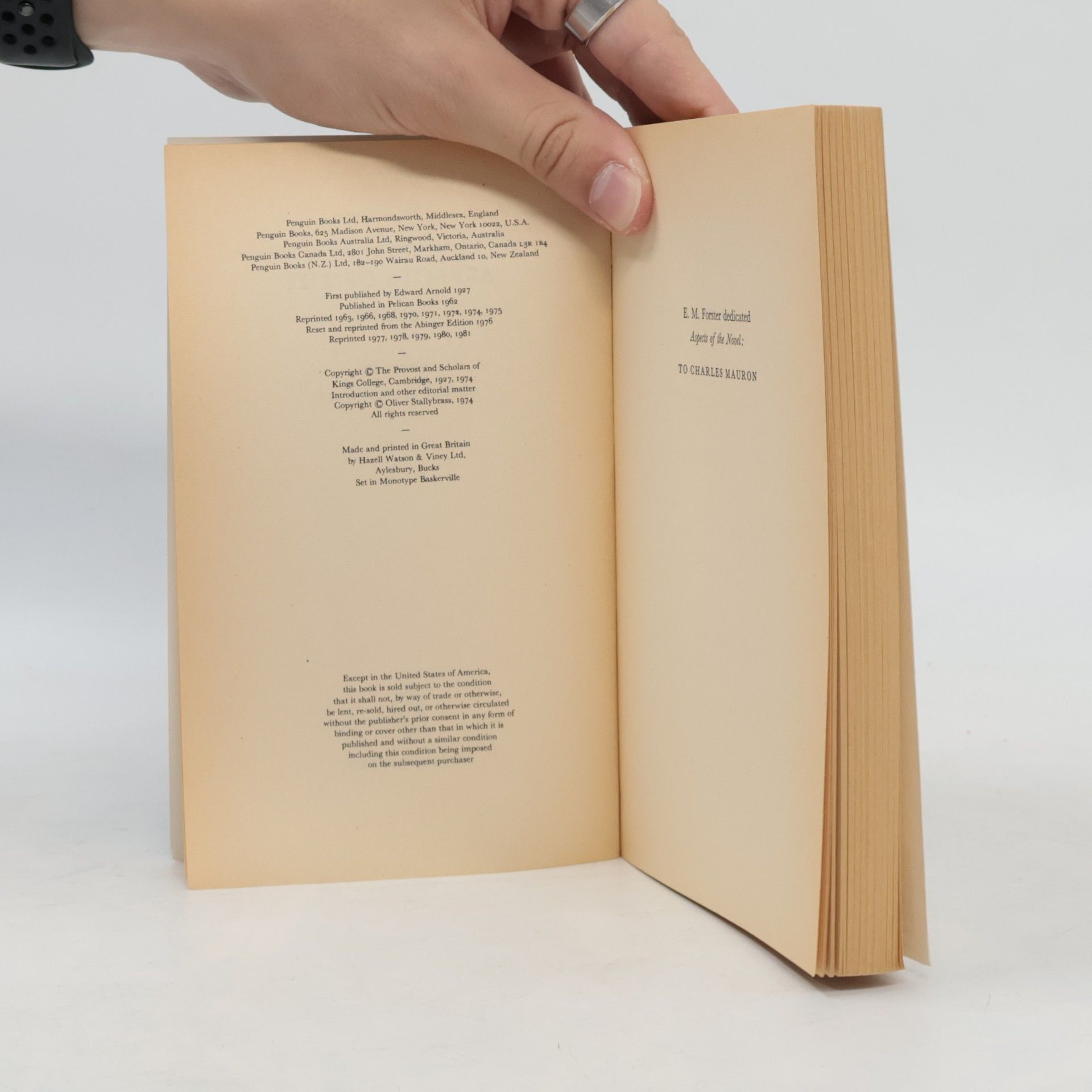 Edward M. Forster Aspects of the Novel