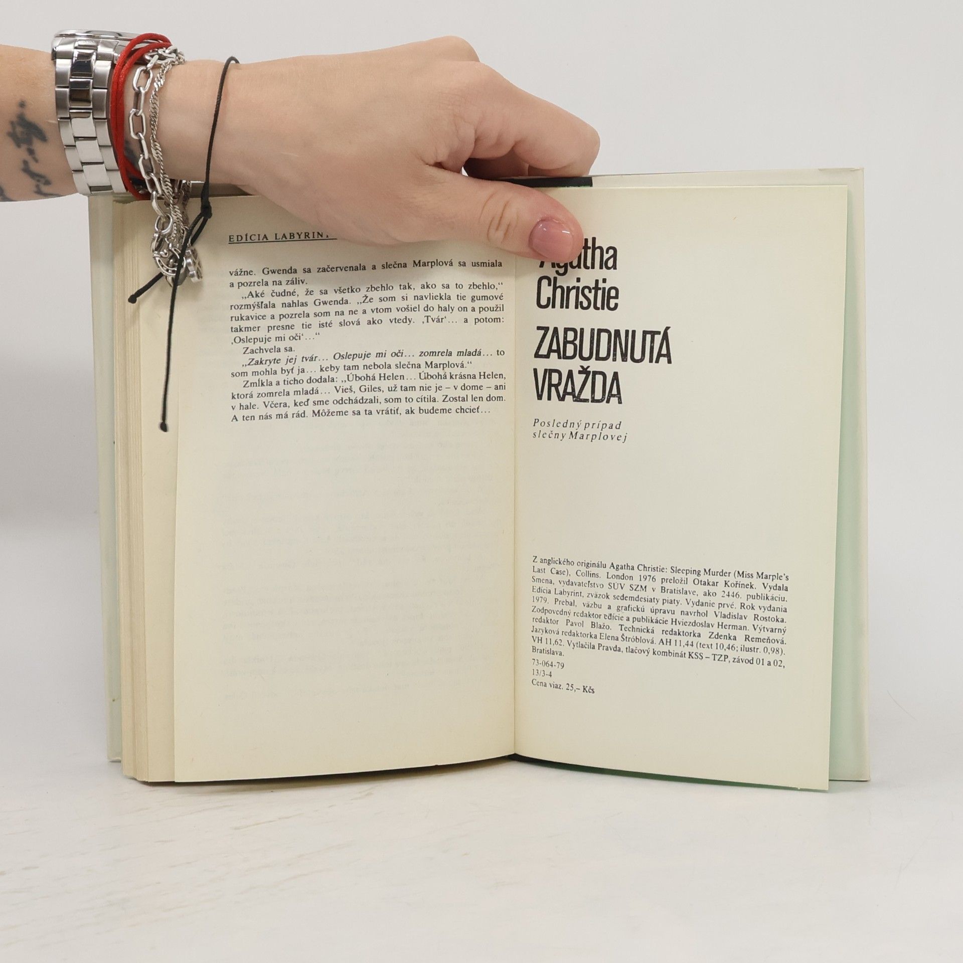 Agatha Christie Zabudnutá vražda