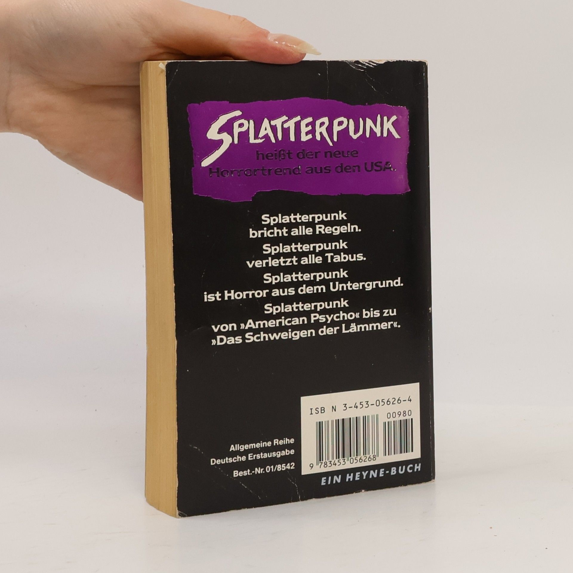 Paul M. Sammon Splatterpunk. Horror Extrem.