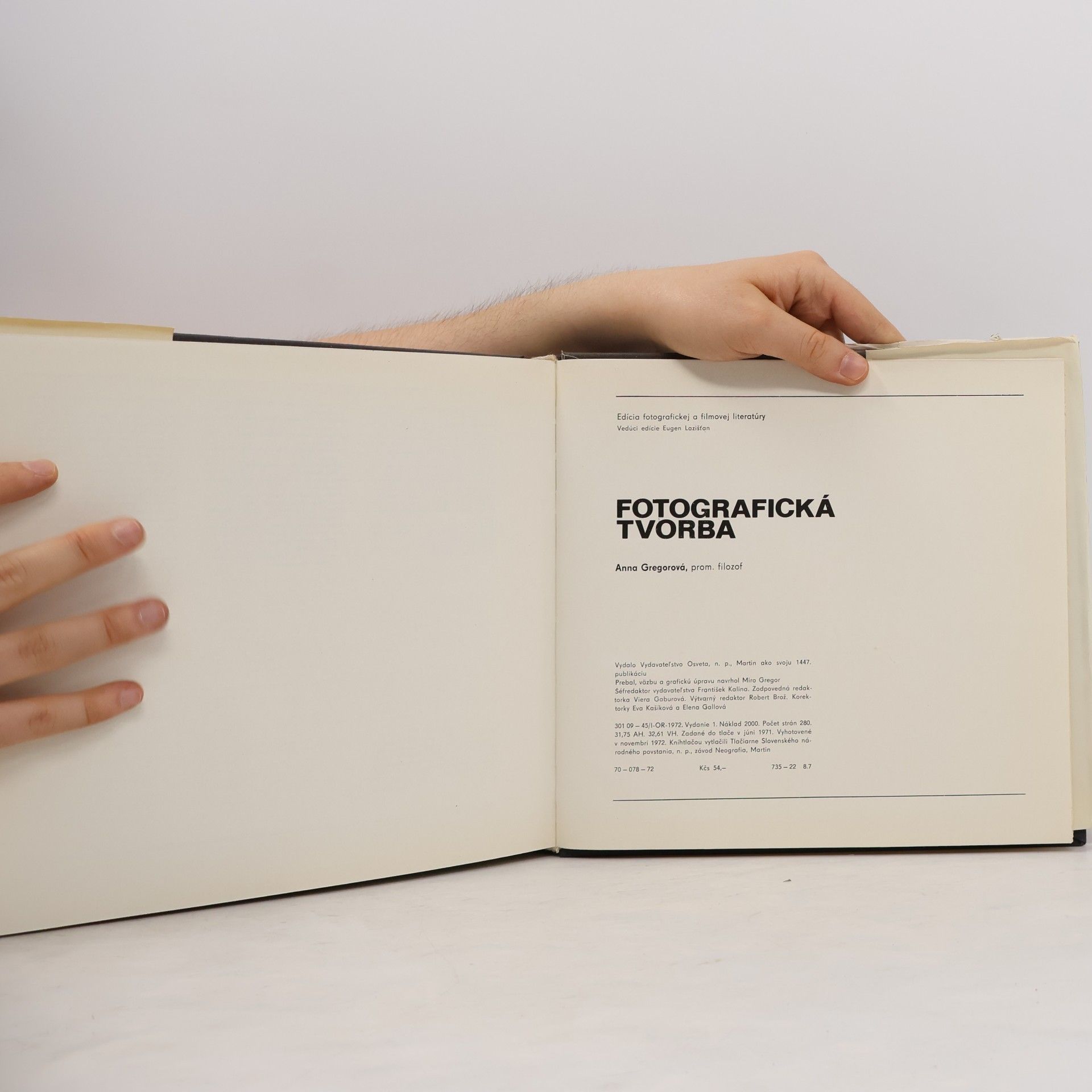 Anna Gregorová Fotografická tvorba
