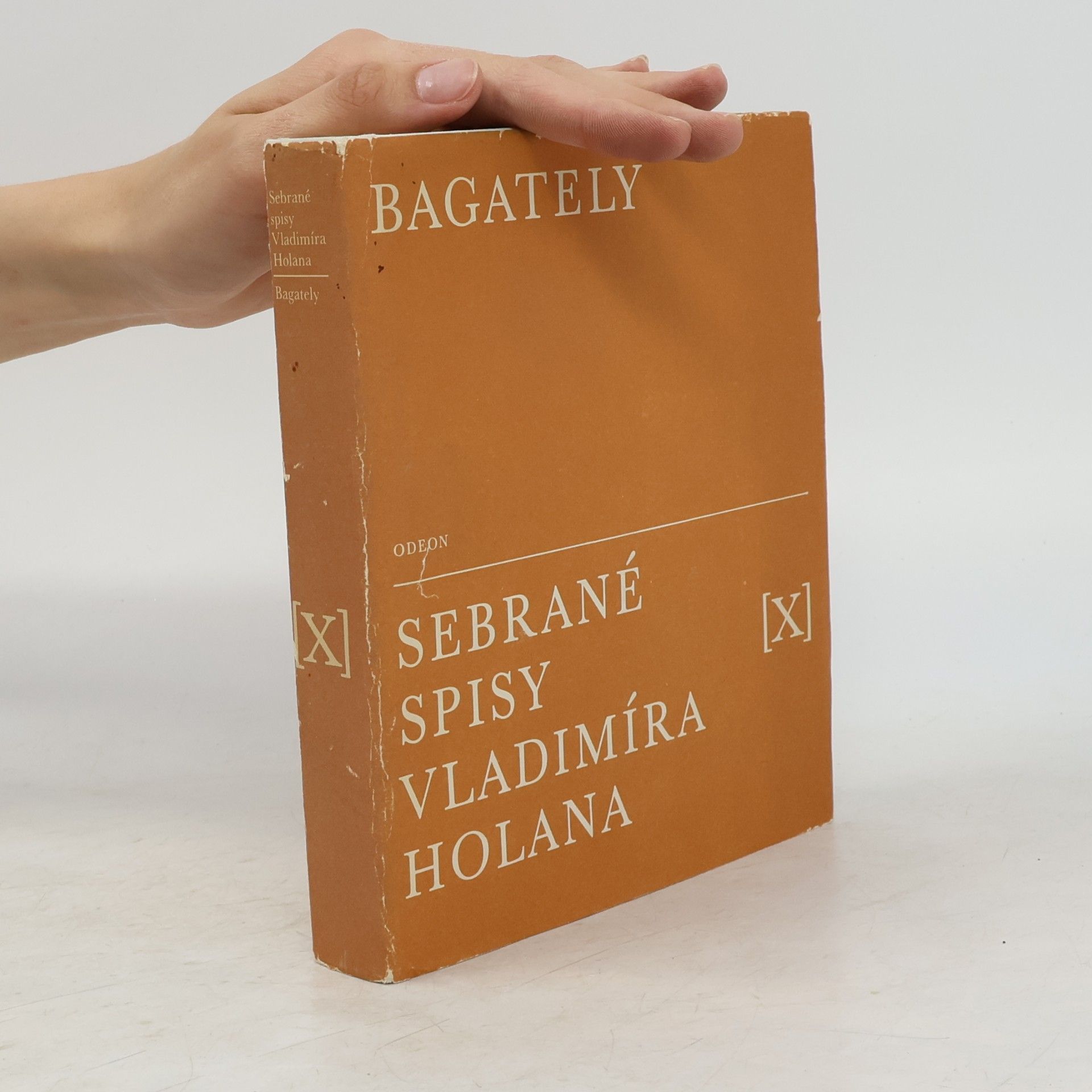 Vladimír Holan Bagately. Sebrané spisy Vladimíra Holana X