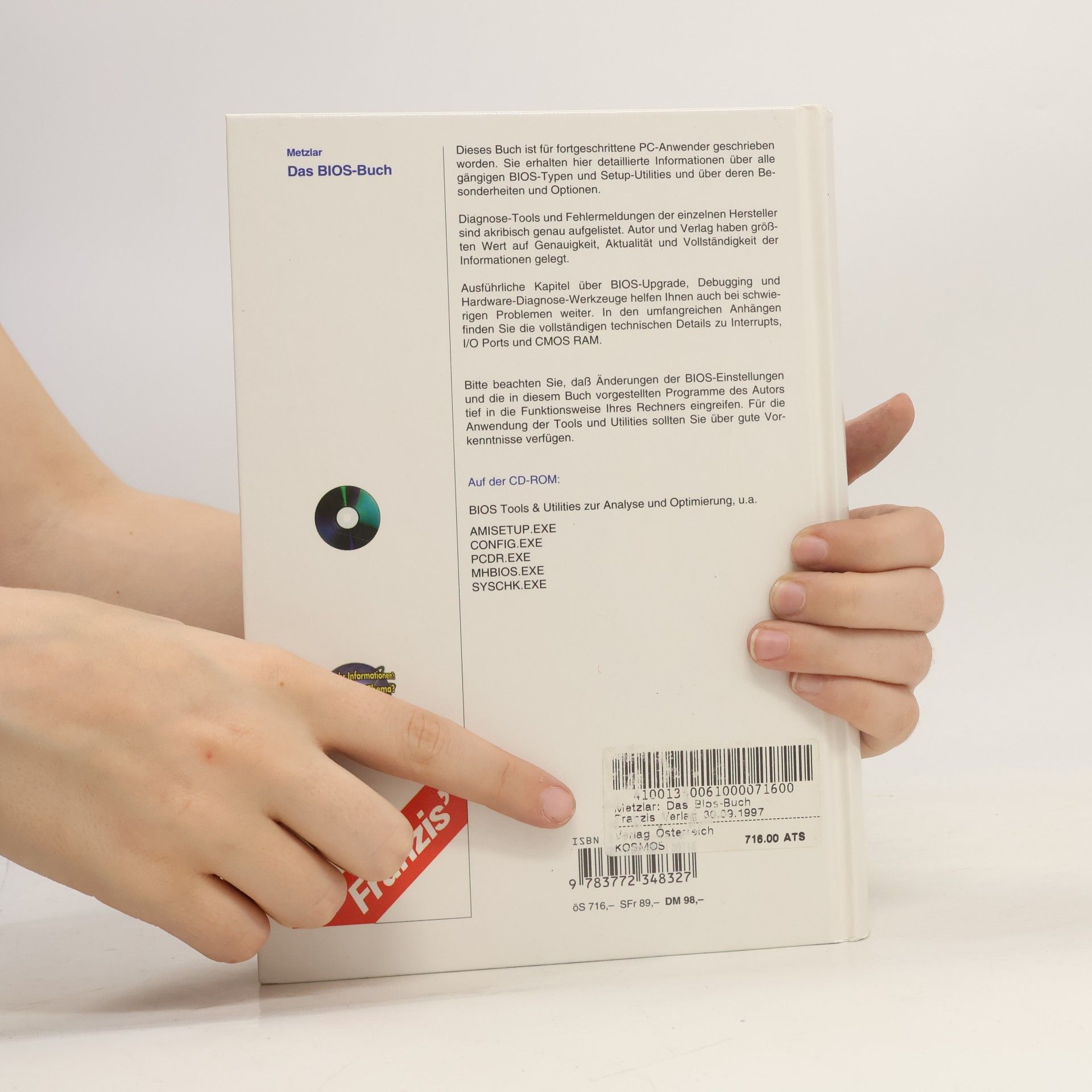 Alle Metzlar Das BIOS-Buch