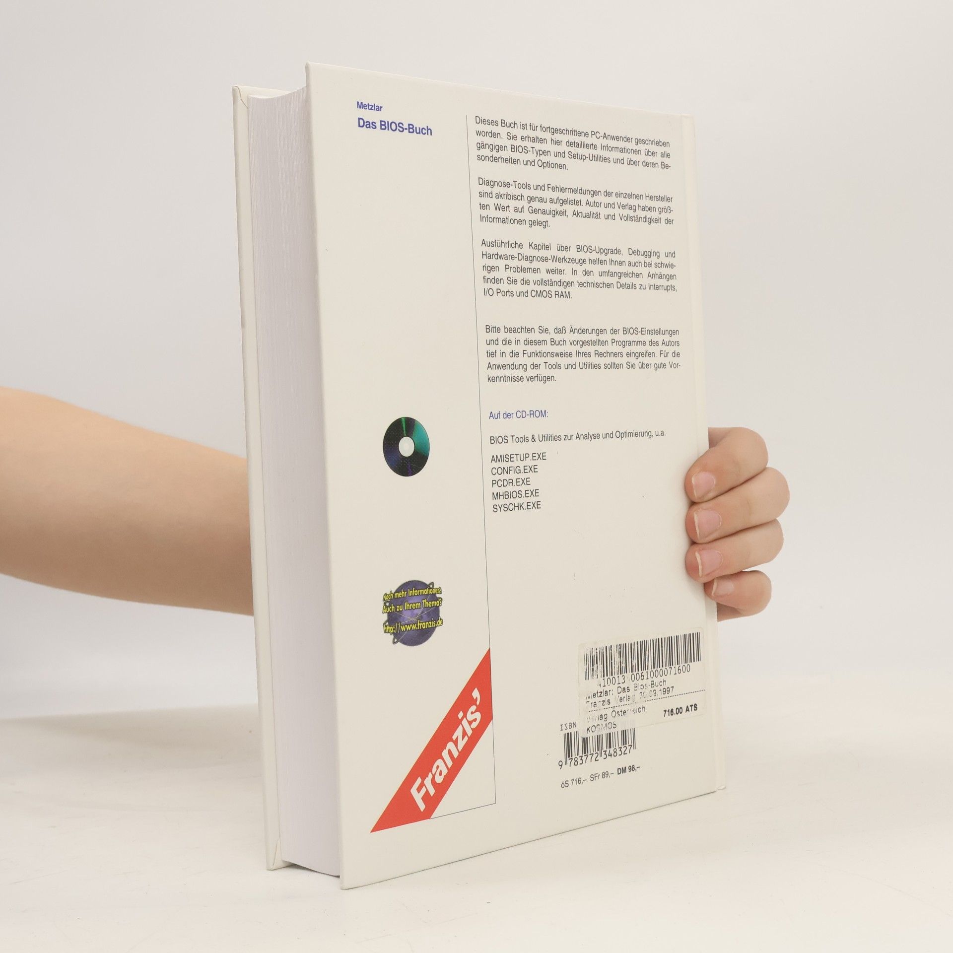 Alle Metzlar Das BIOS-Buch