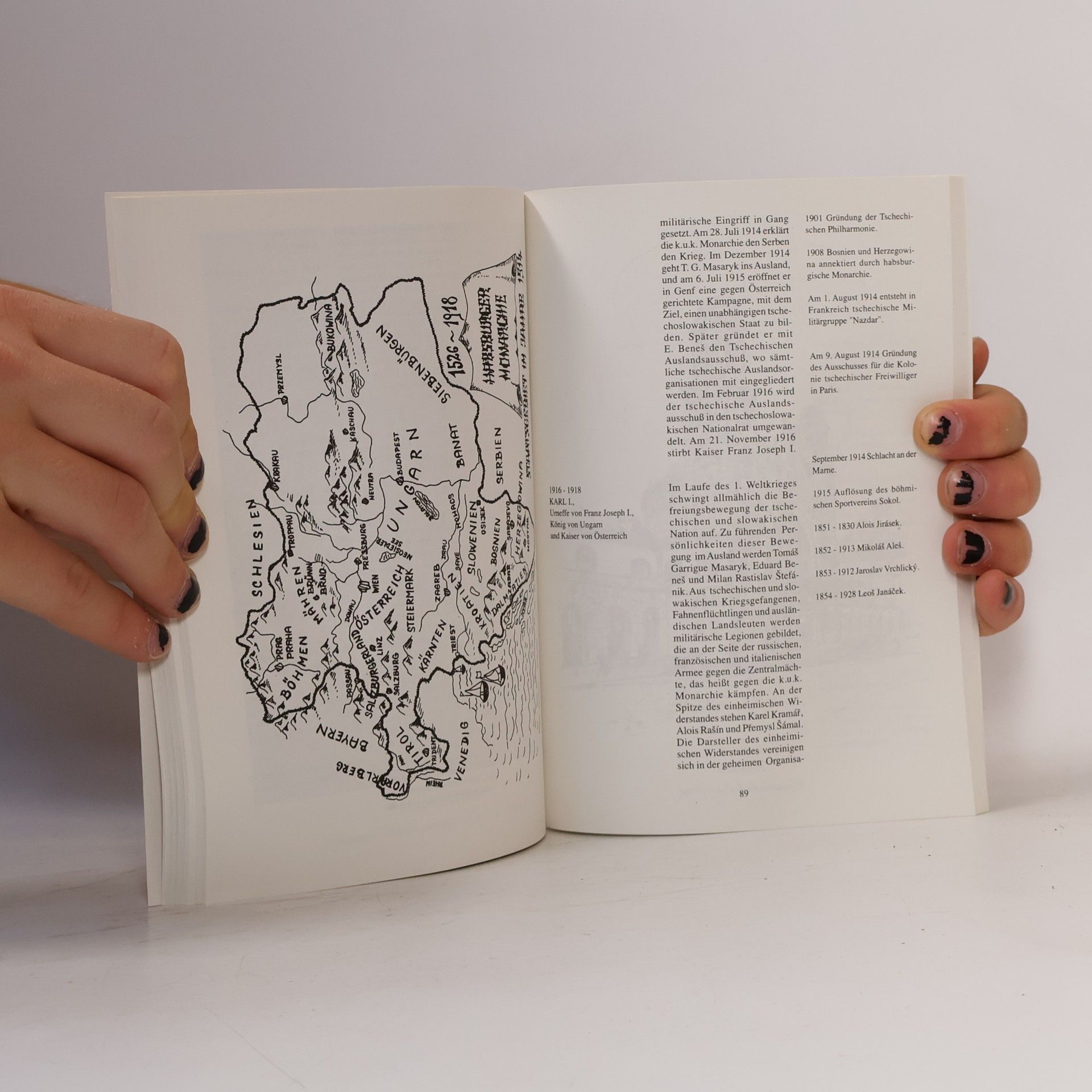 Jaroslav Krejčíř Böhmische Geschichte: chronologischer Űberblick