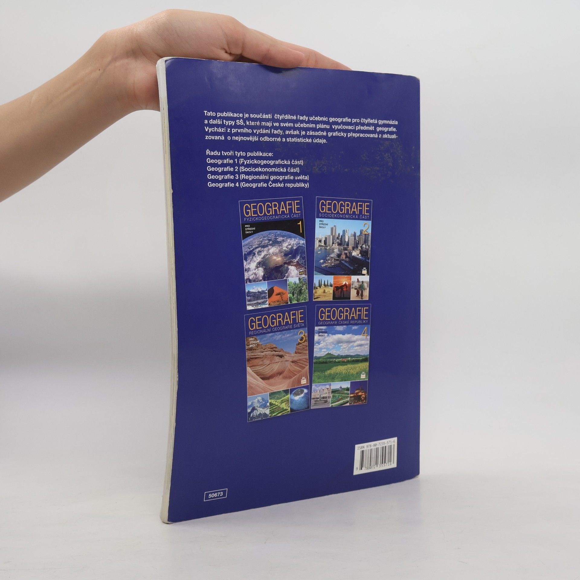 Jiří Kastner Geografie 4 : geografie České republiky: Pro střední školy
