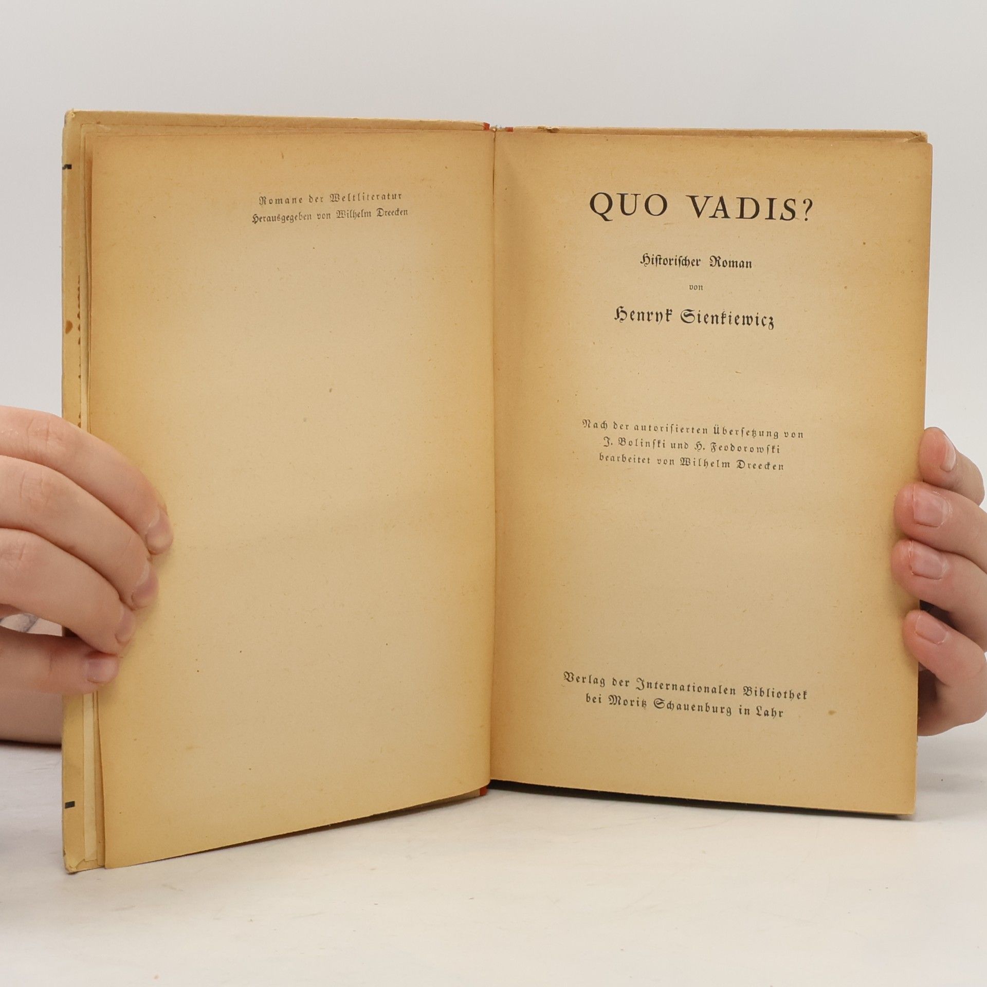 Henryk Sienkiewicz Quo Vadis?