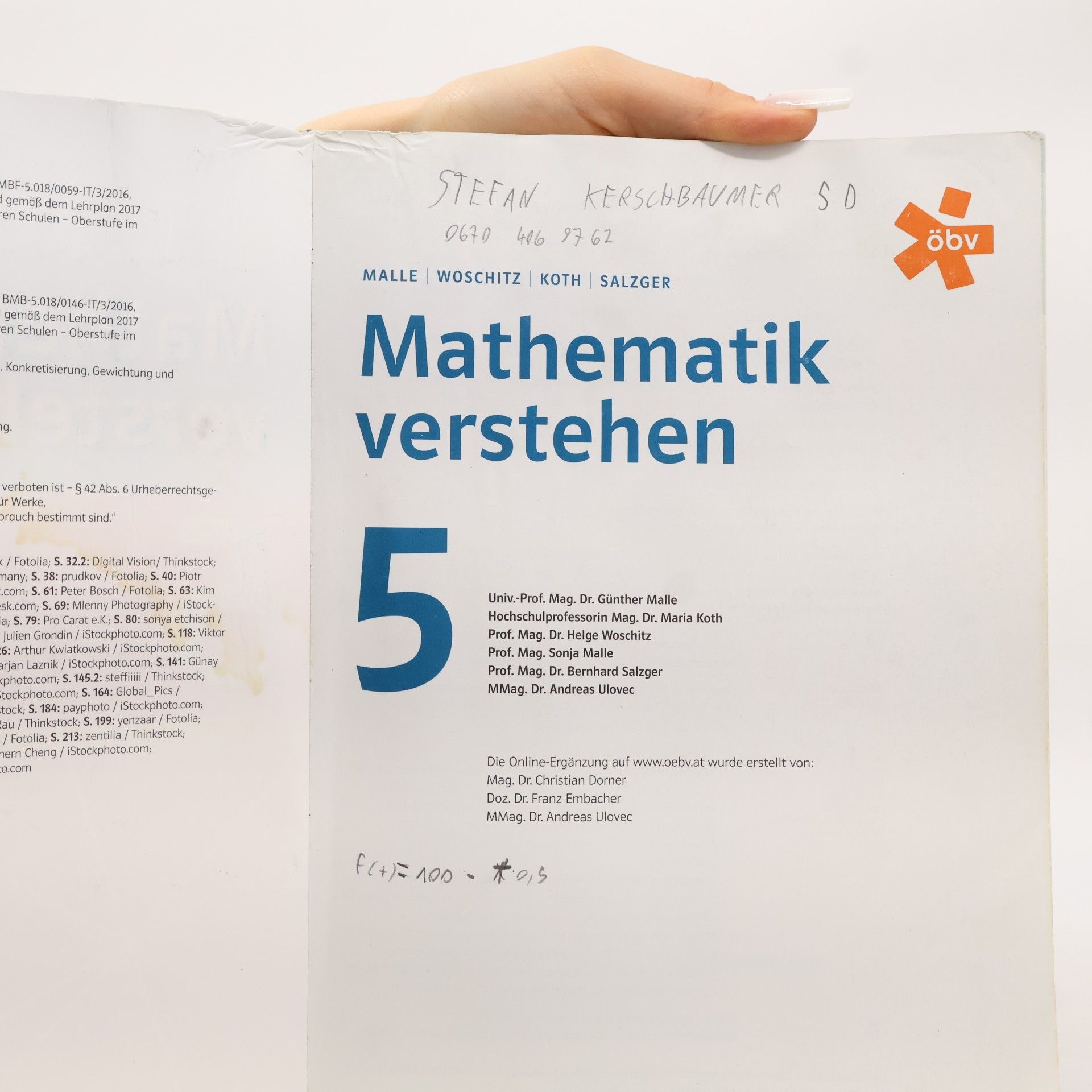 Günther Malle Mathematik verstehen 5