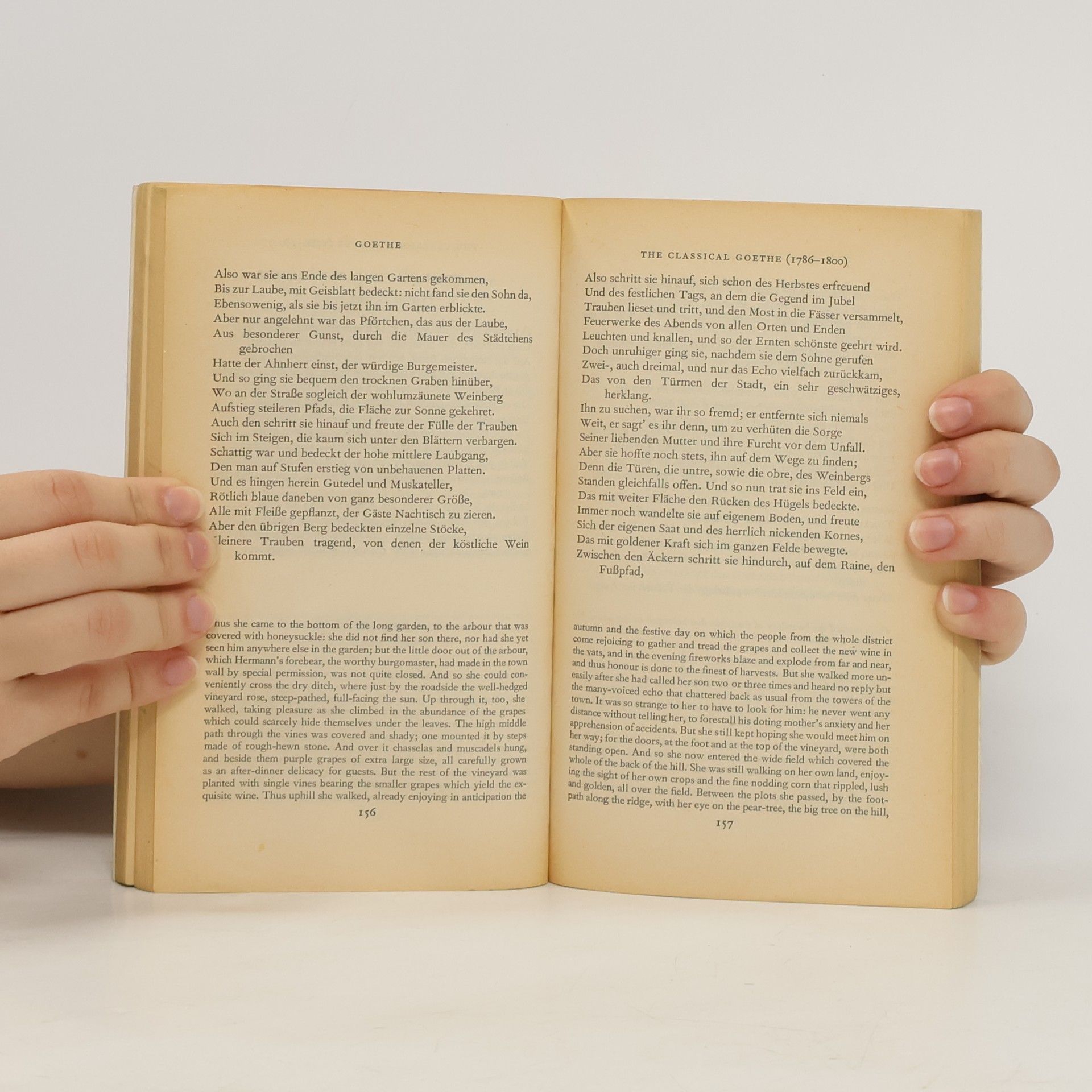 Johann Wolfgang von Goethe Selected Verse