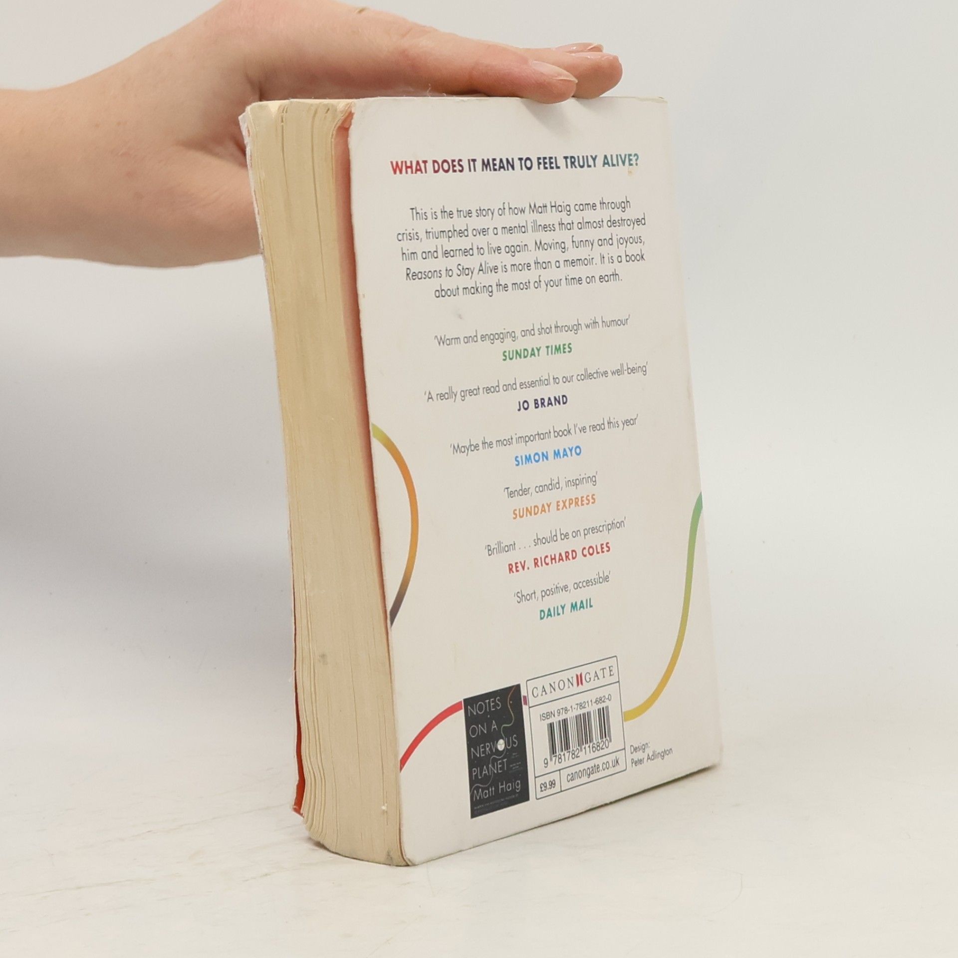 Matt Haig Reasons to stay alive