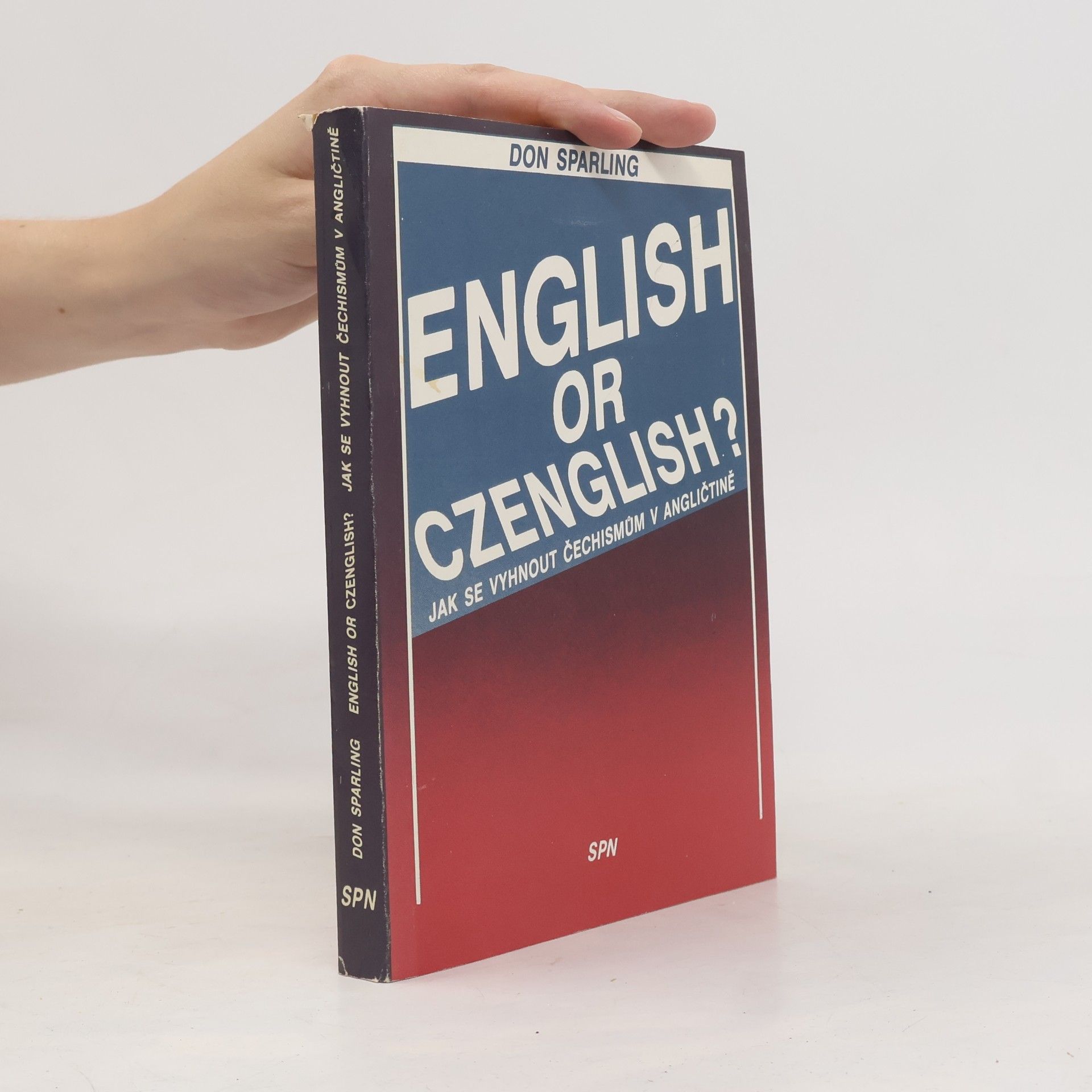 Thomas Donaldson Sparling English or Czenglish?