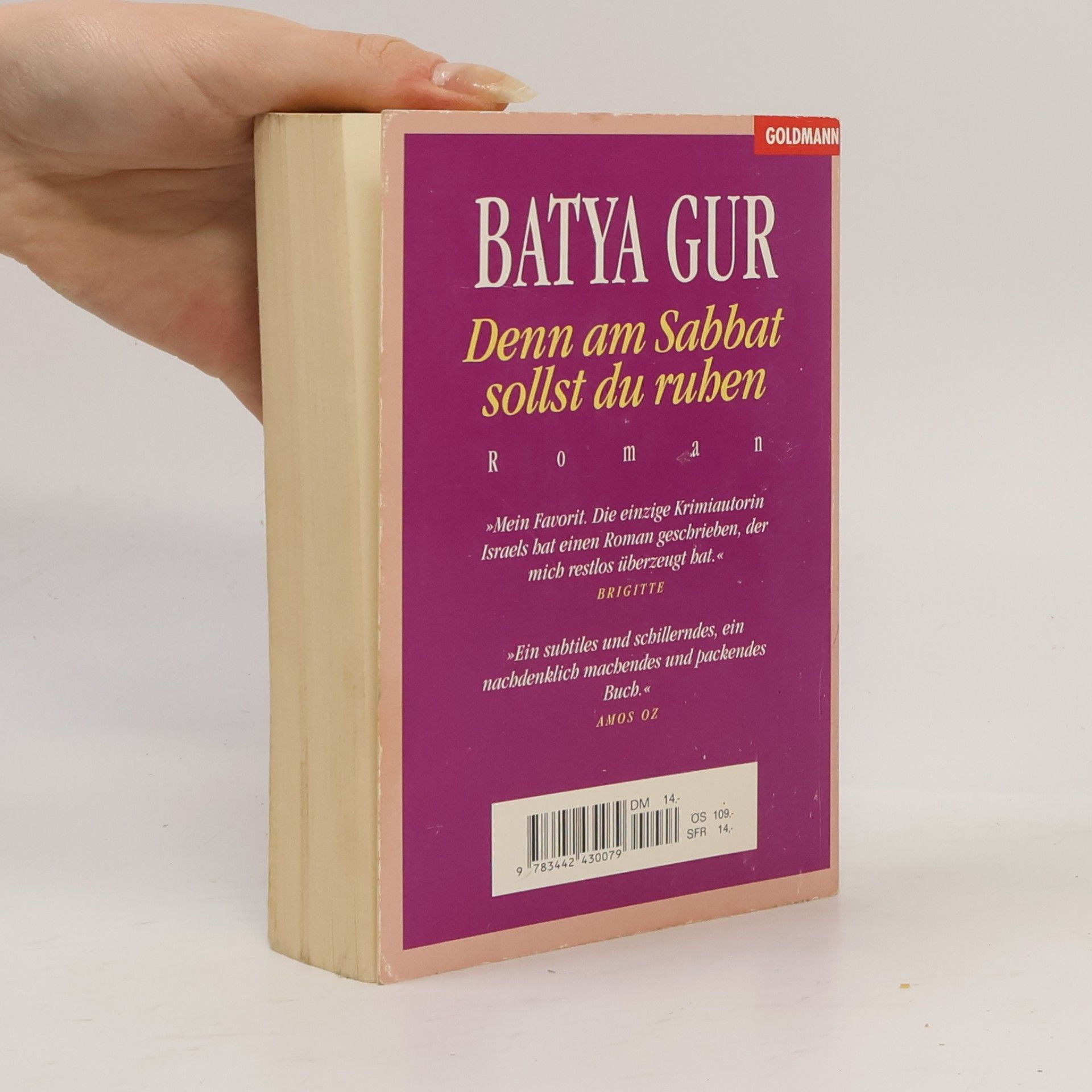 Batyah Gur Denn am Sabbat sollst du ruhen